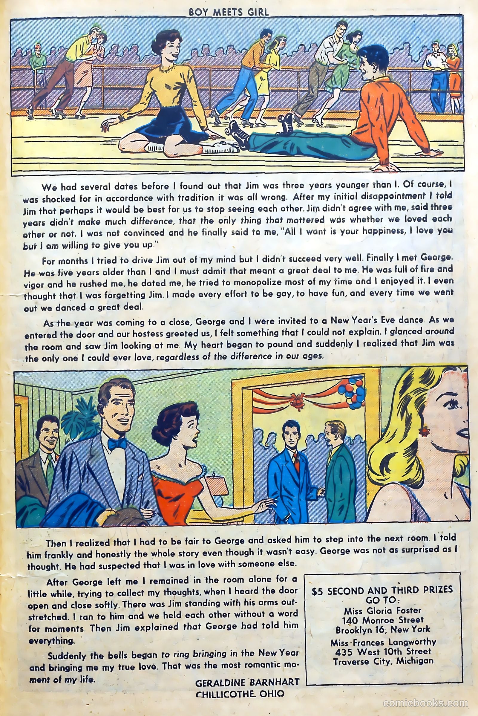 Boy Meets Girl #4 (1950) — page 39 of 52