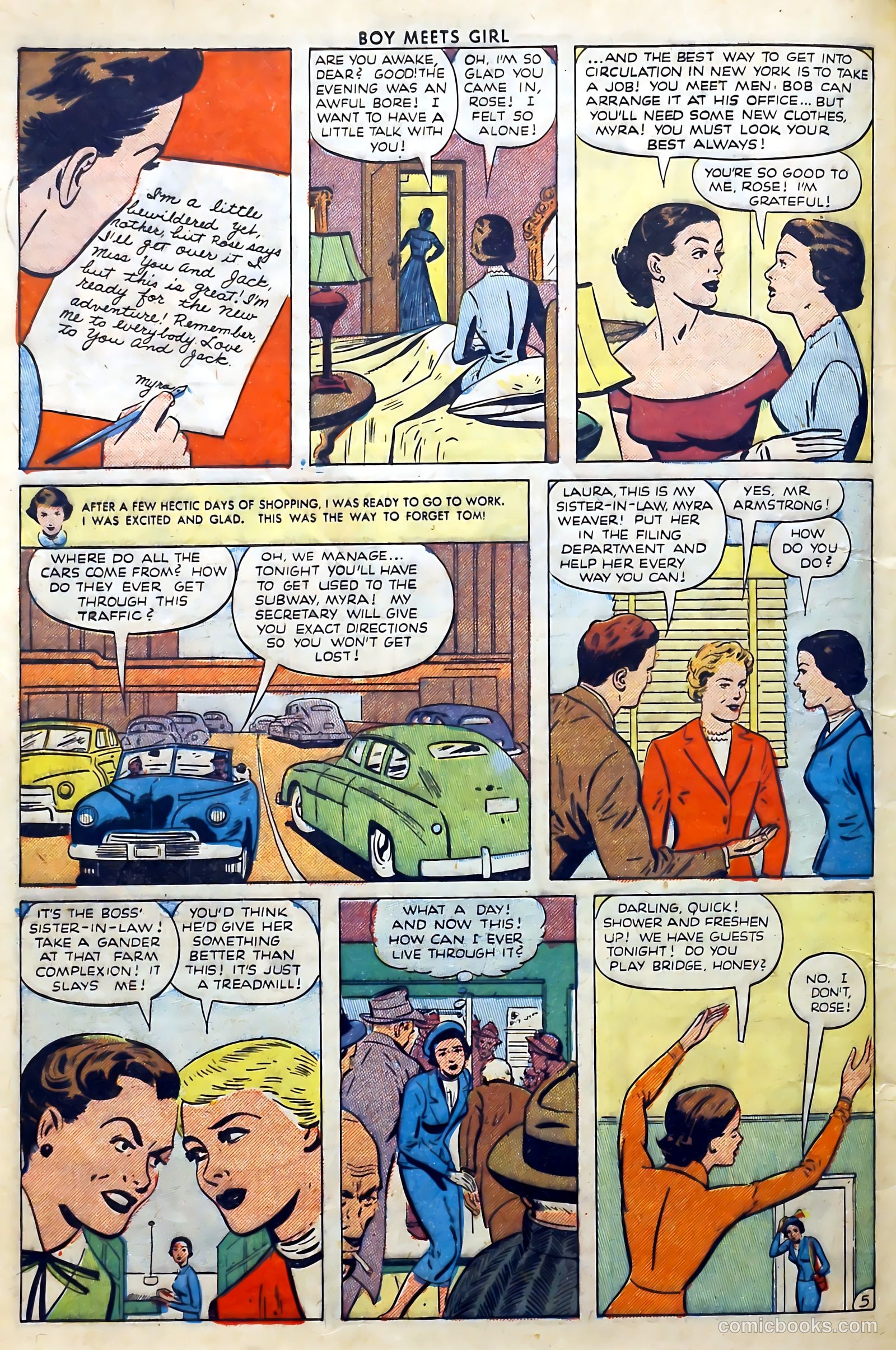Boy Meets Girl #4 (1950) — page 44 of 52