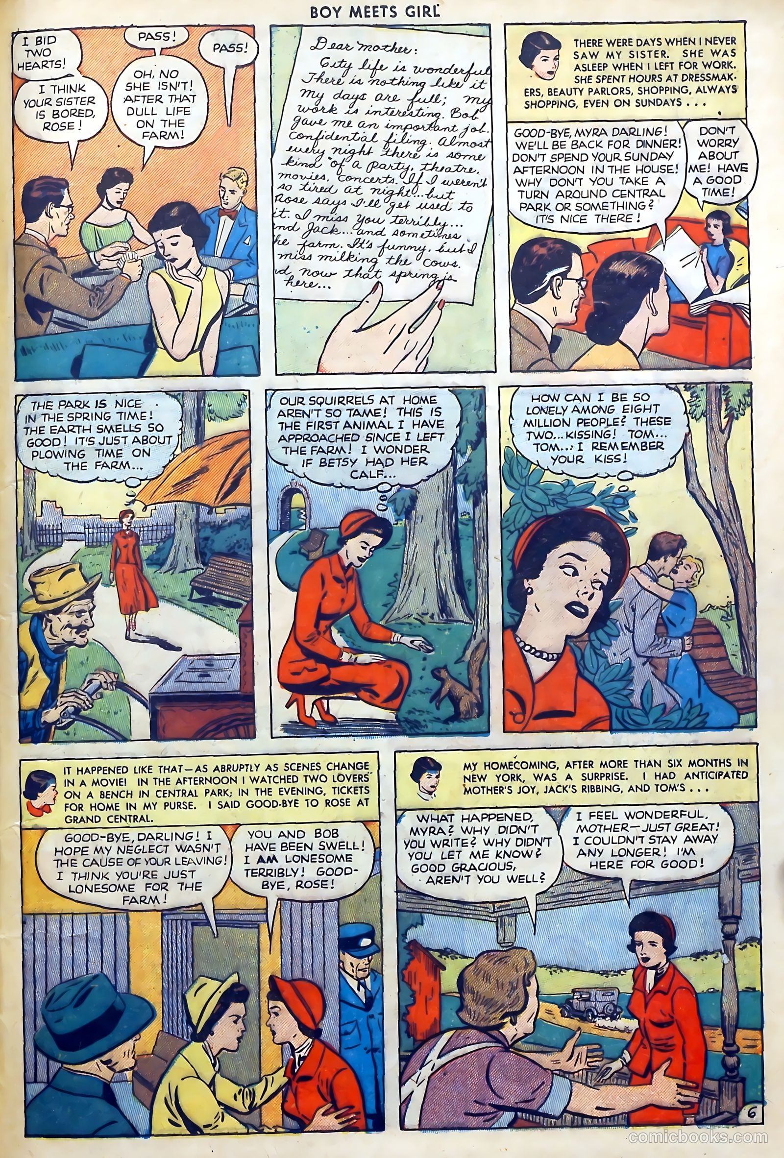 Boy Meets Girl #4 (1950) — page 45 of 52