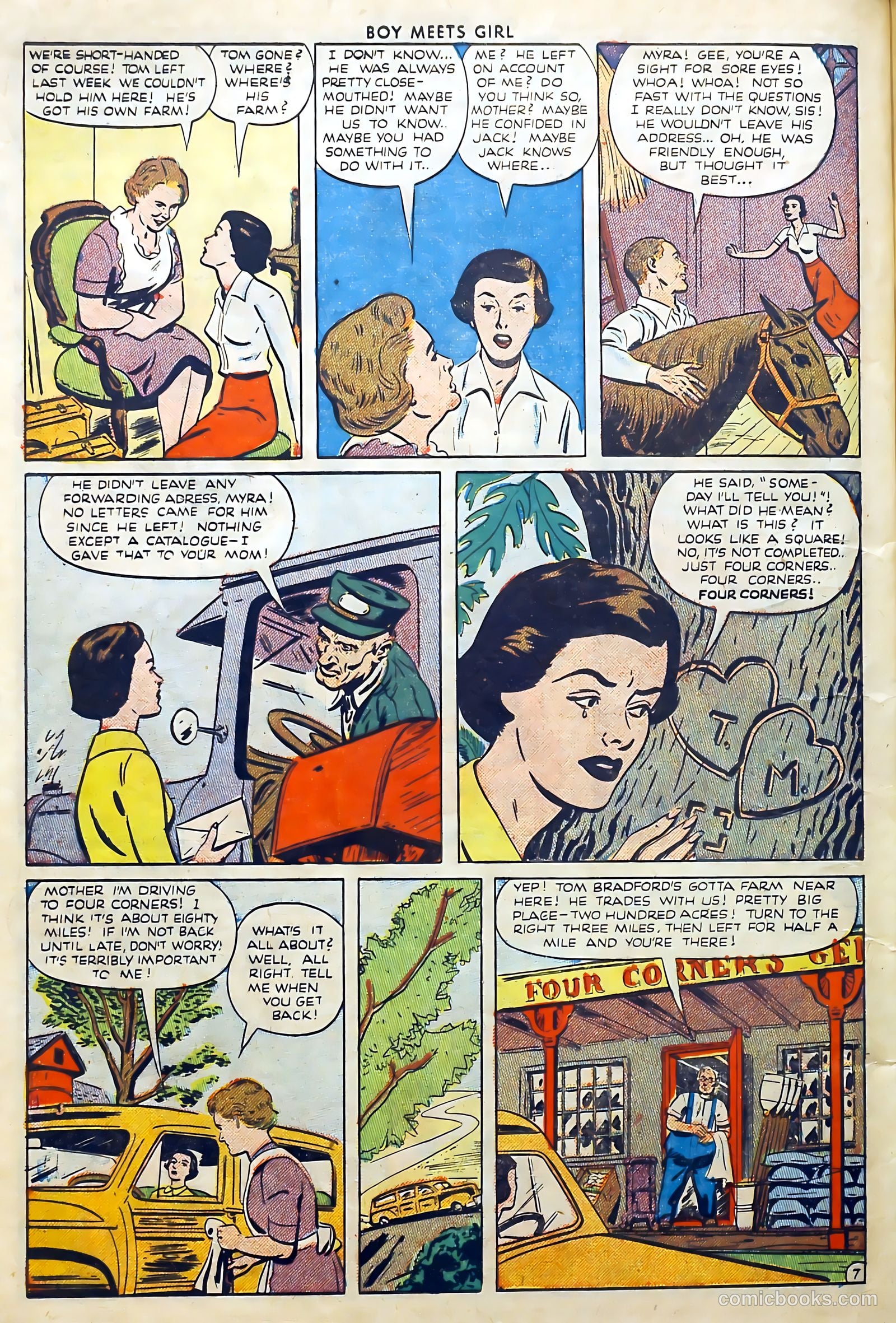 Boy Meets Girl #4 (1950) — page 46 of 52