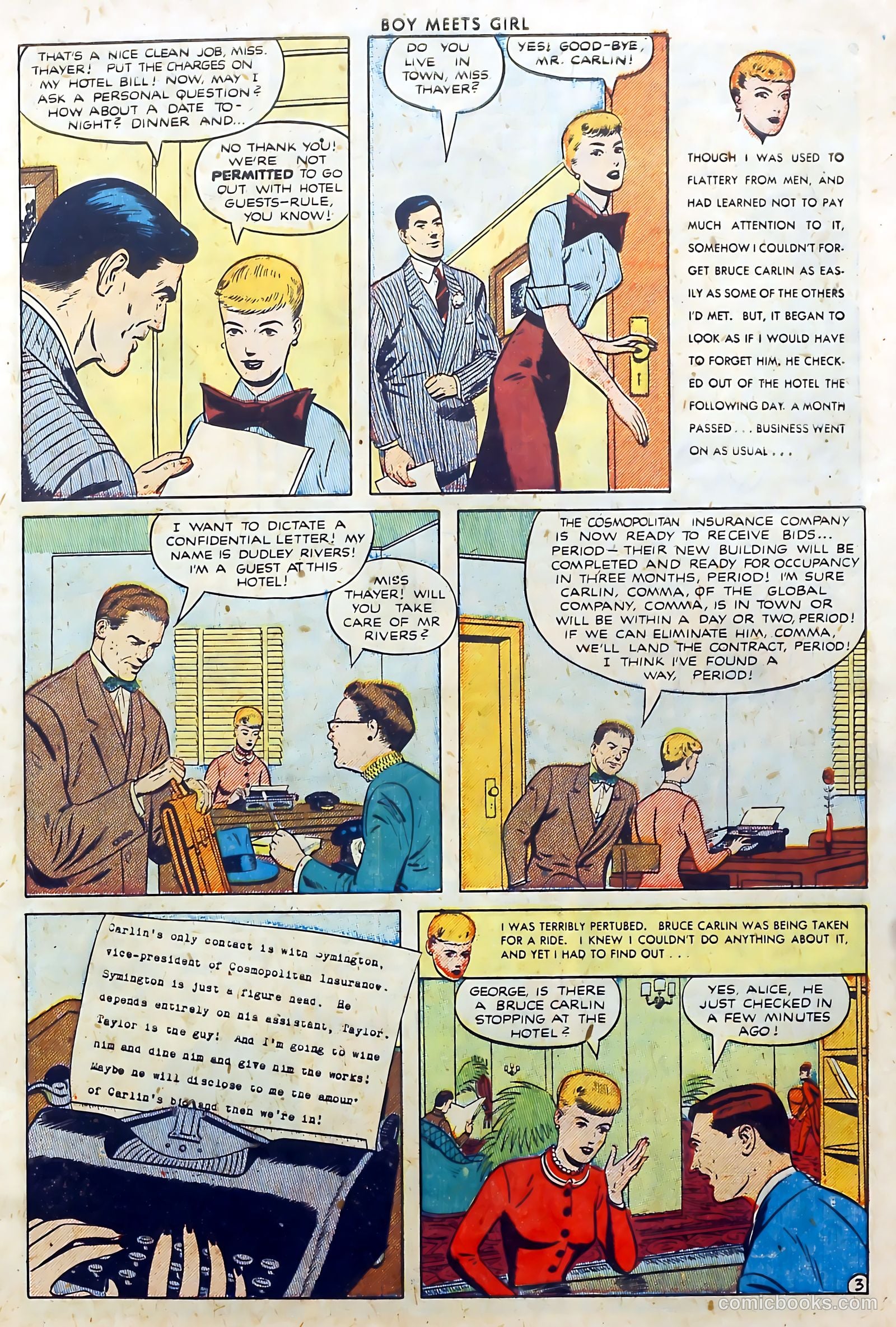 Boy Meets Girl #5 (1950) — page 5 of 52