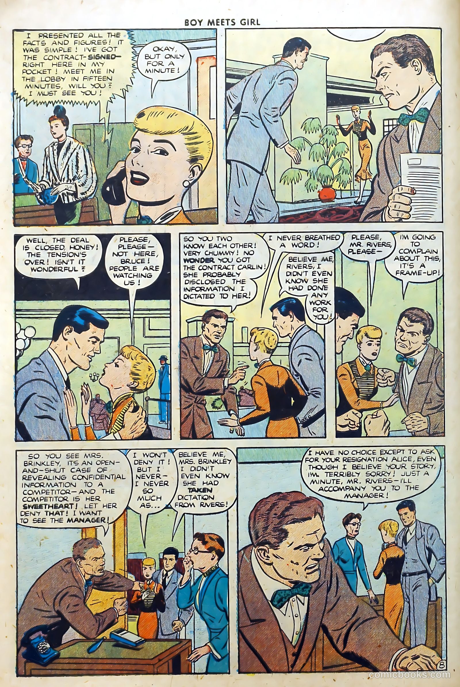 Boy Meets Girl #5 (1950) — page 10 of 52