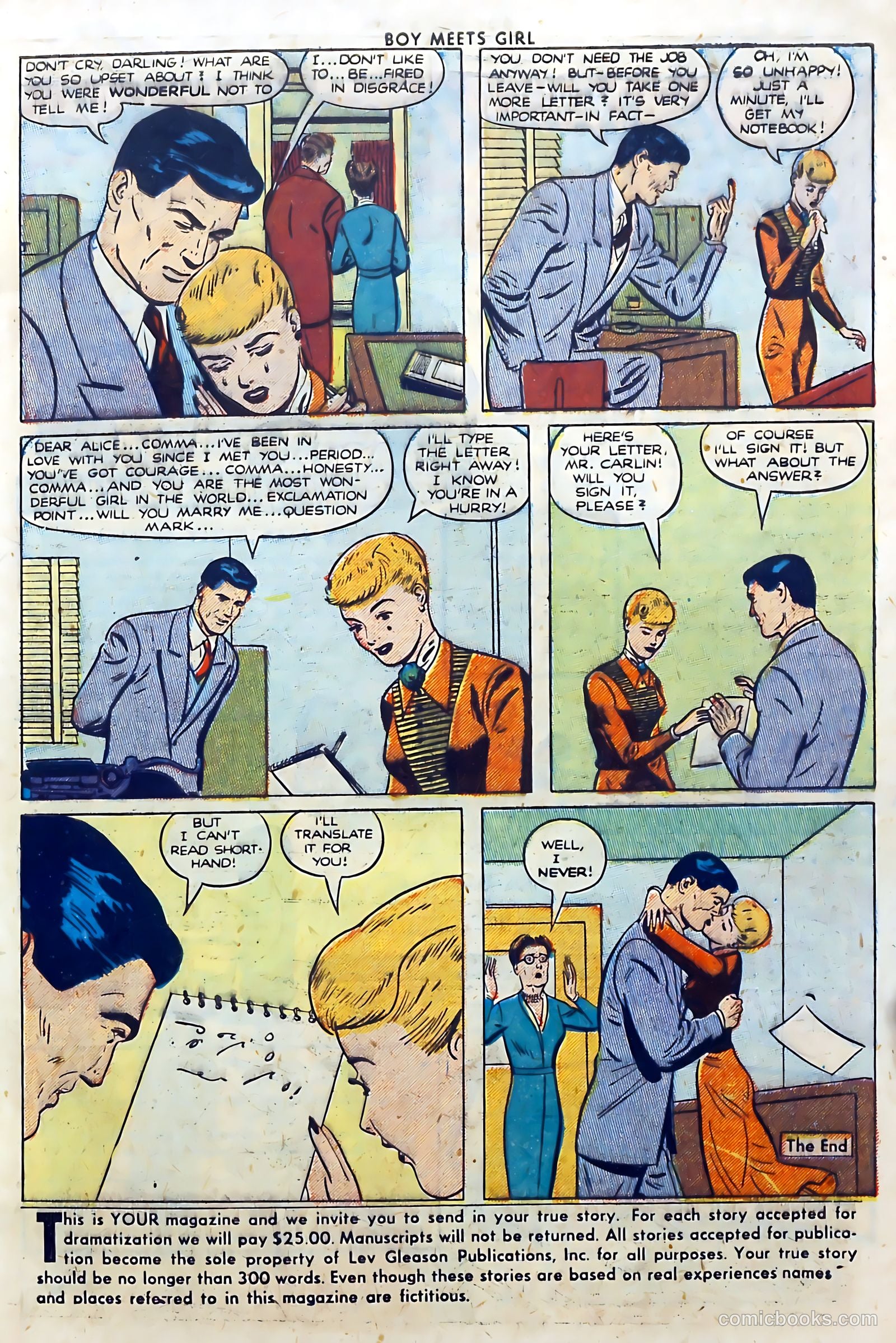 Boy Meets Girl #5 (1950) — page 11 of 52