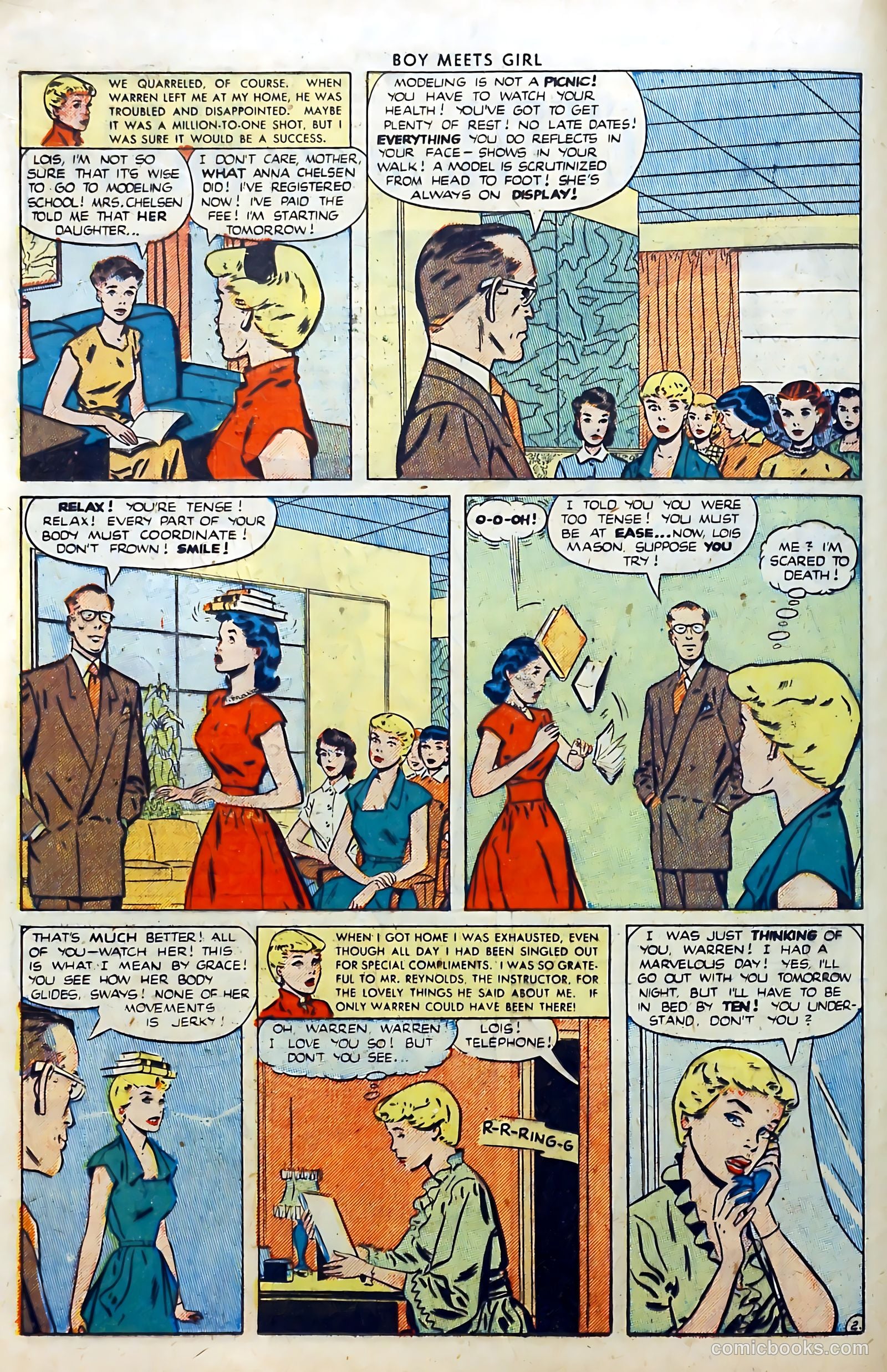 Boy Meets Girl #5 (1950) — page 16 of 52