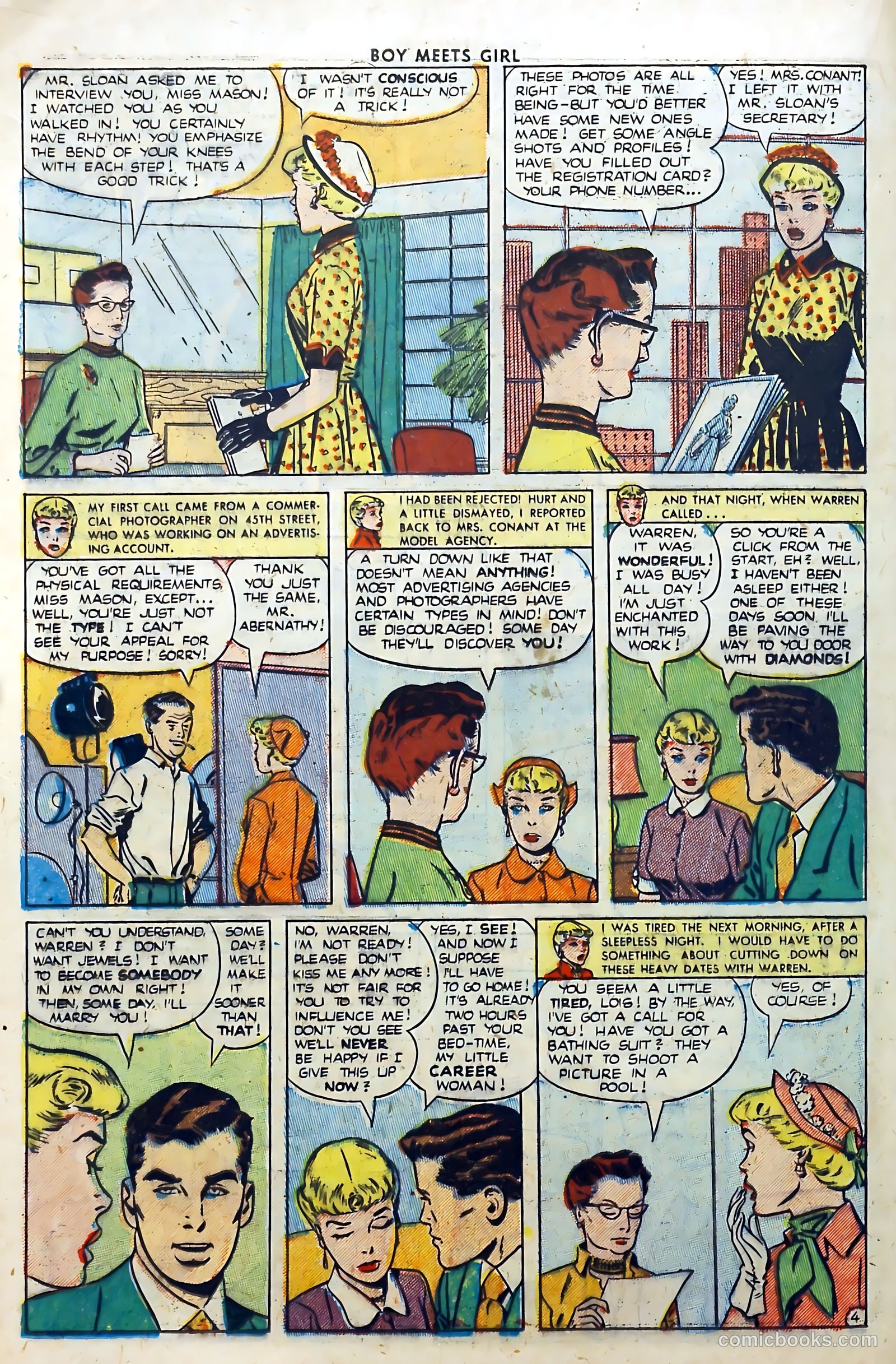 Boy Meets Girl #5 (1950) — page 18 of 52