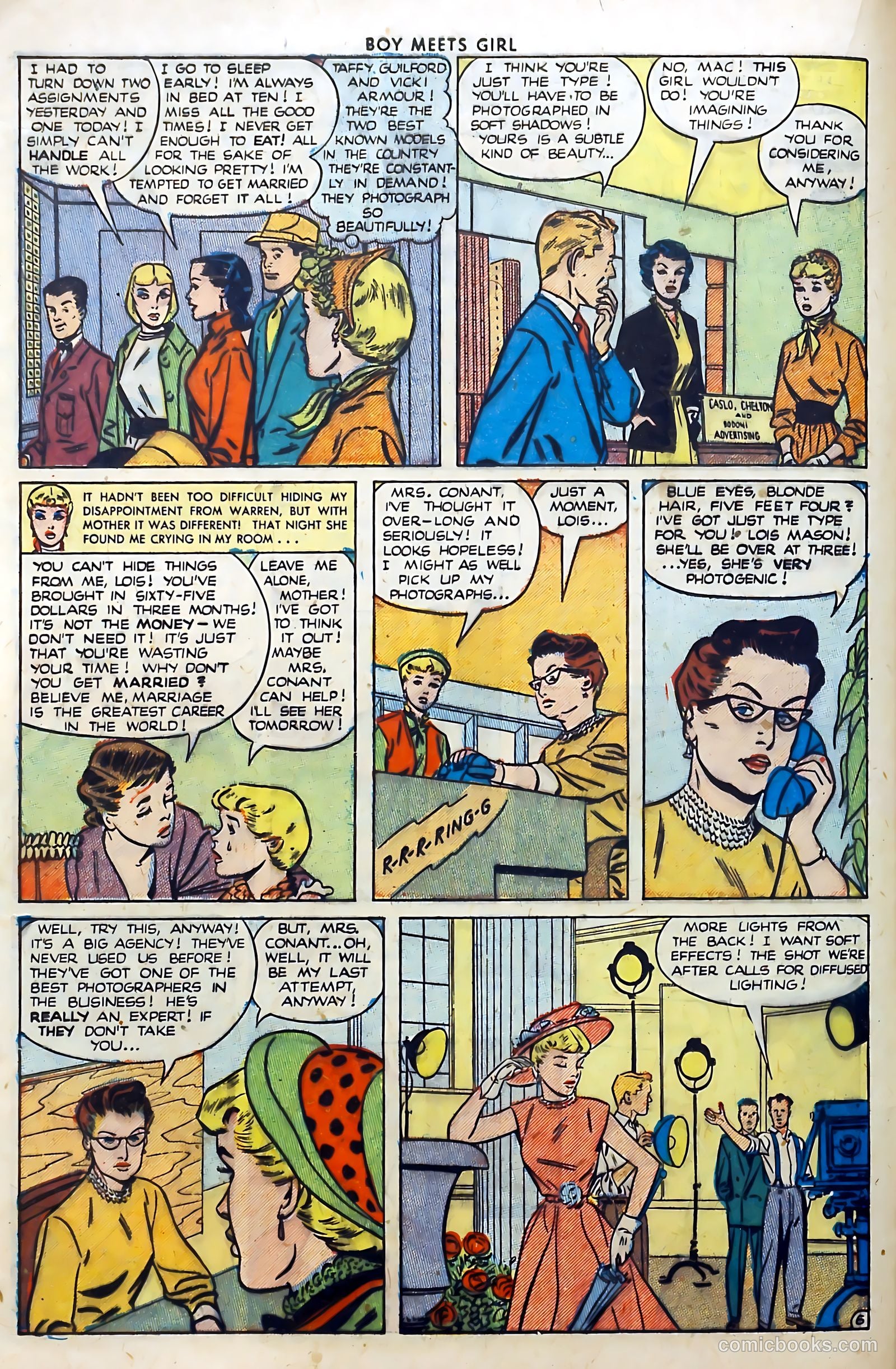 Boy Meets Girl #5 (1950) — page 20 of 52