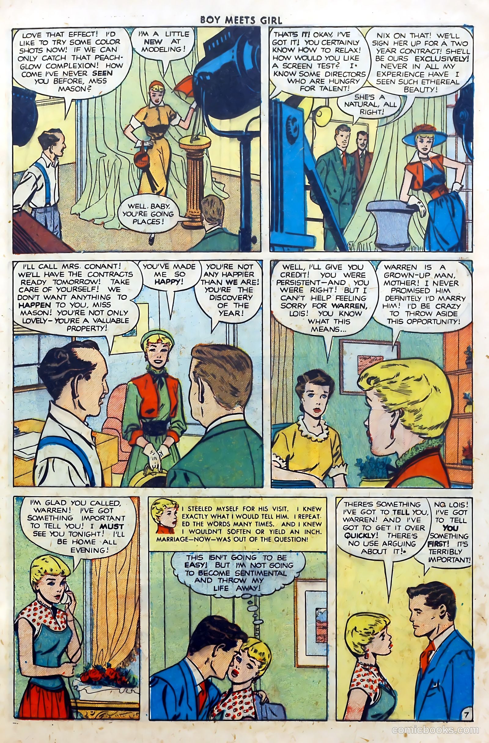 Boy Meets Girl #5 (1950) — page 21 of 52