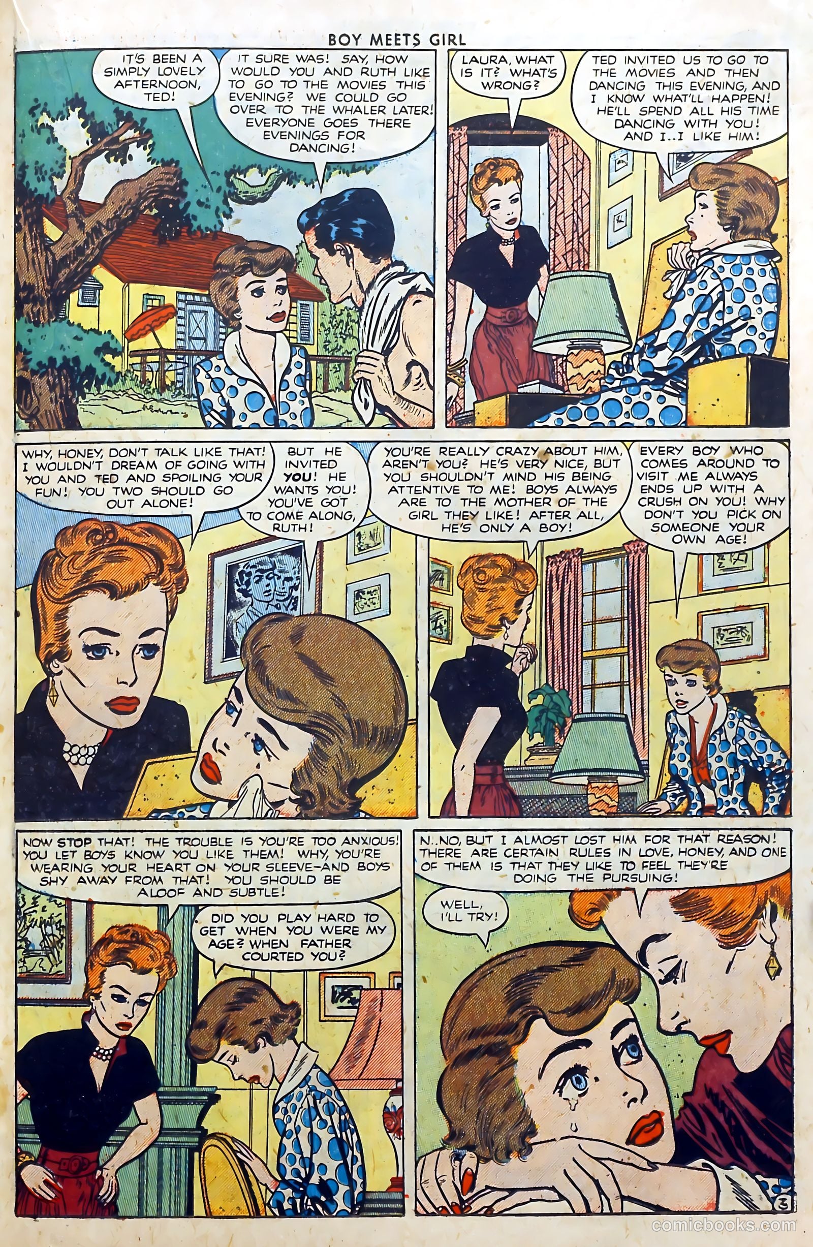 Boy Meets Girl #5 (1950) — page 29 of 52