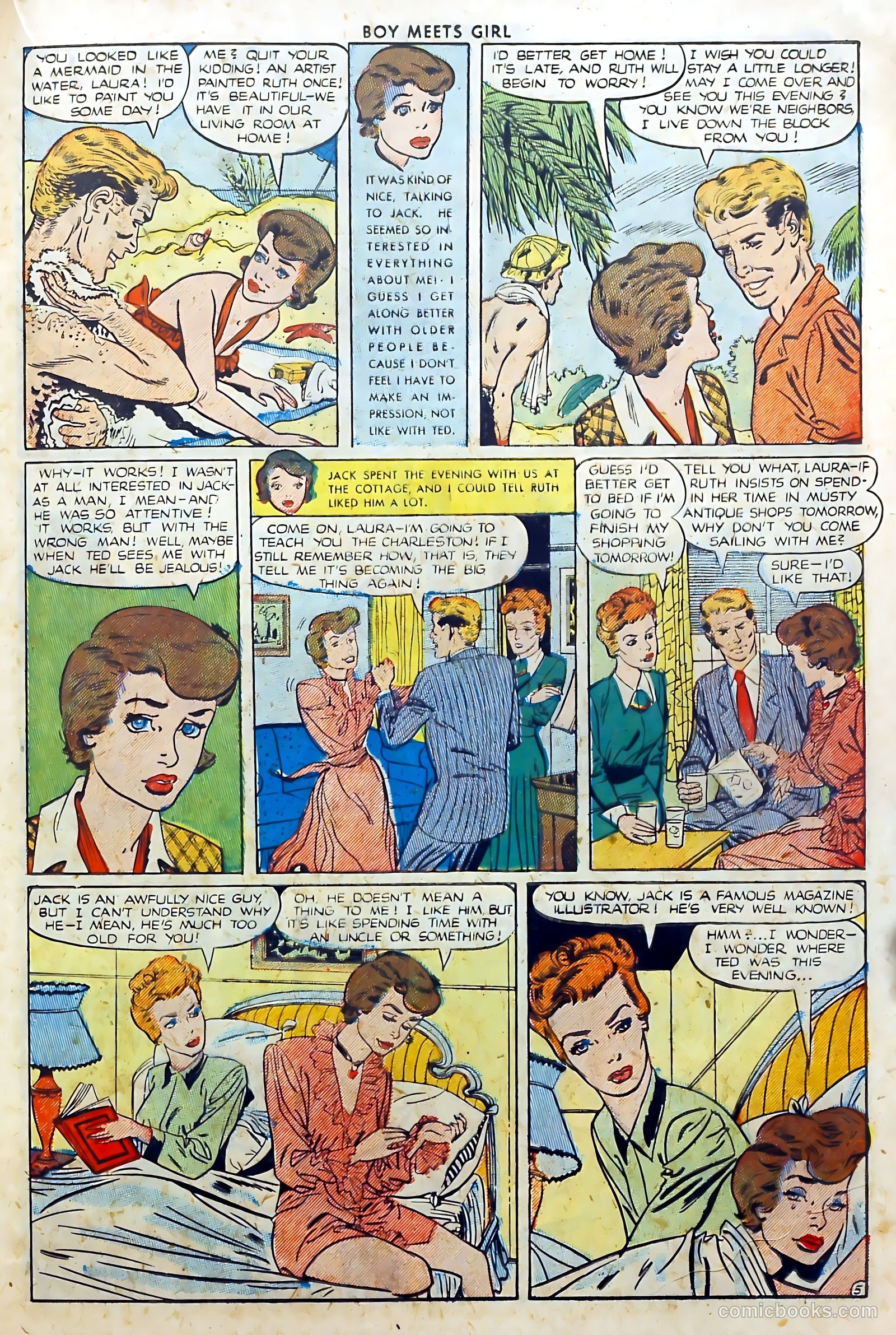 Boy Meets Girl #5 (1950) — page 31 of 52