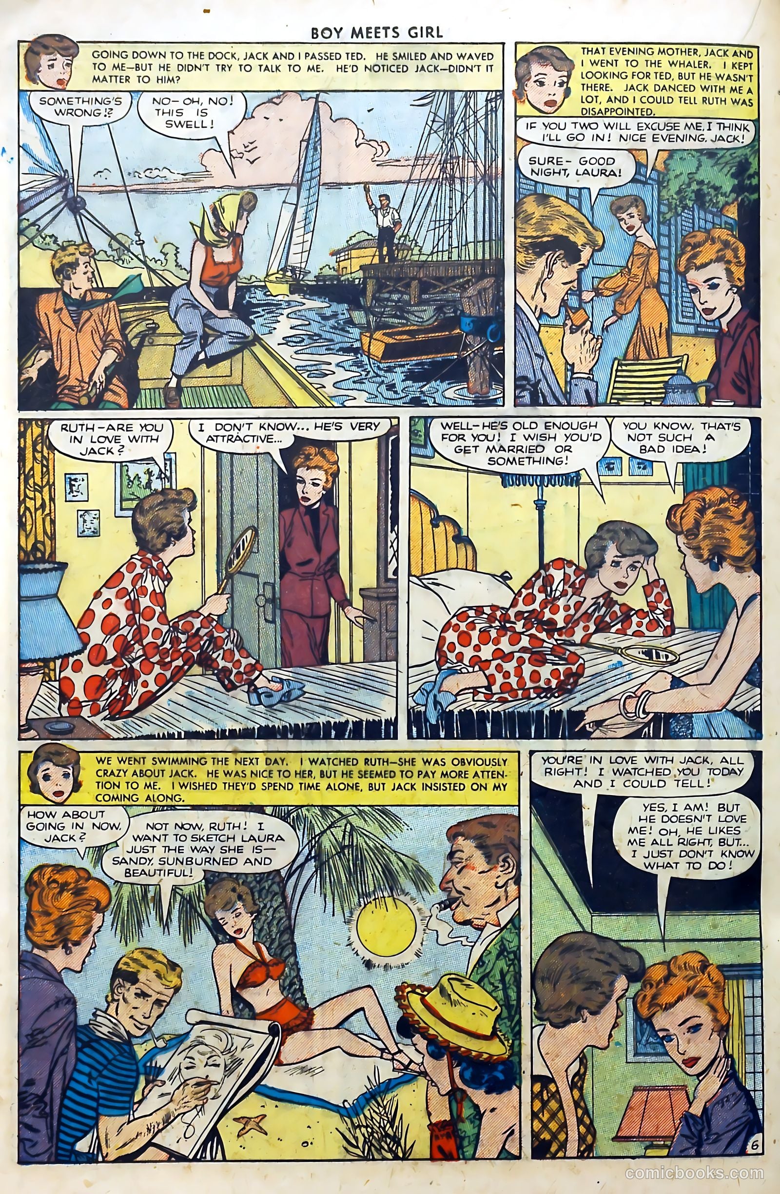 Boy Meets Girl #5 (1950) — page 32 of 52