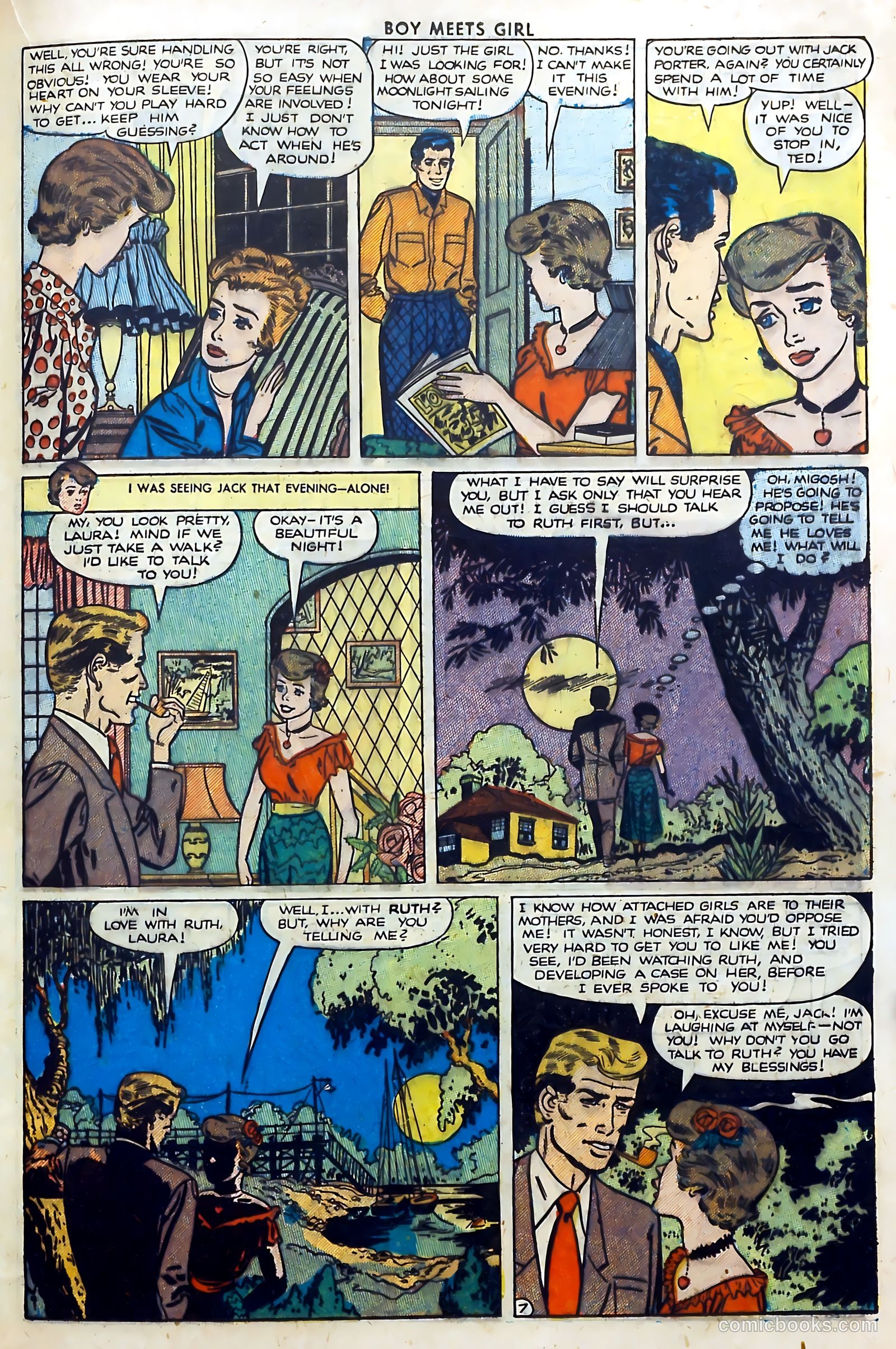 Boy Meets Girl #5 (1950) — page 33 of 52