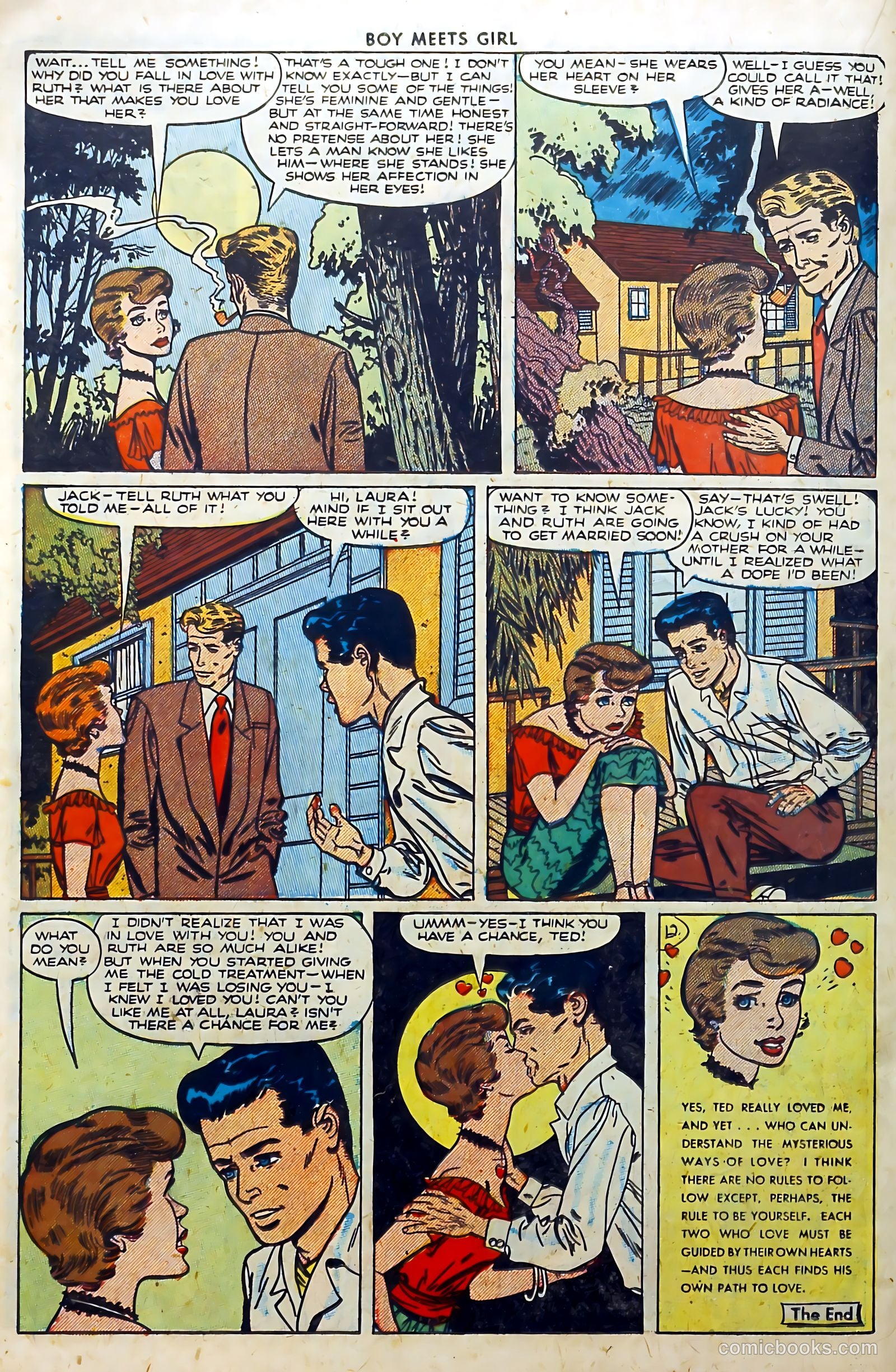 Boy Meets Girl #5 (1950) — page 34 of 52