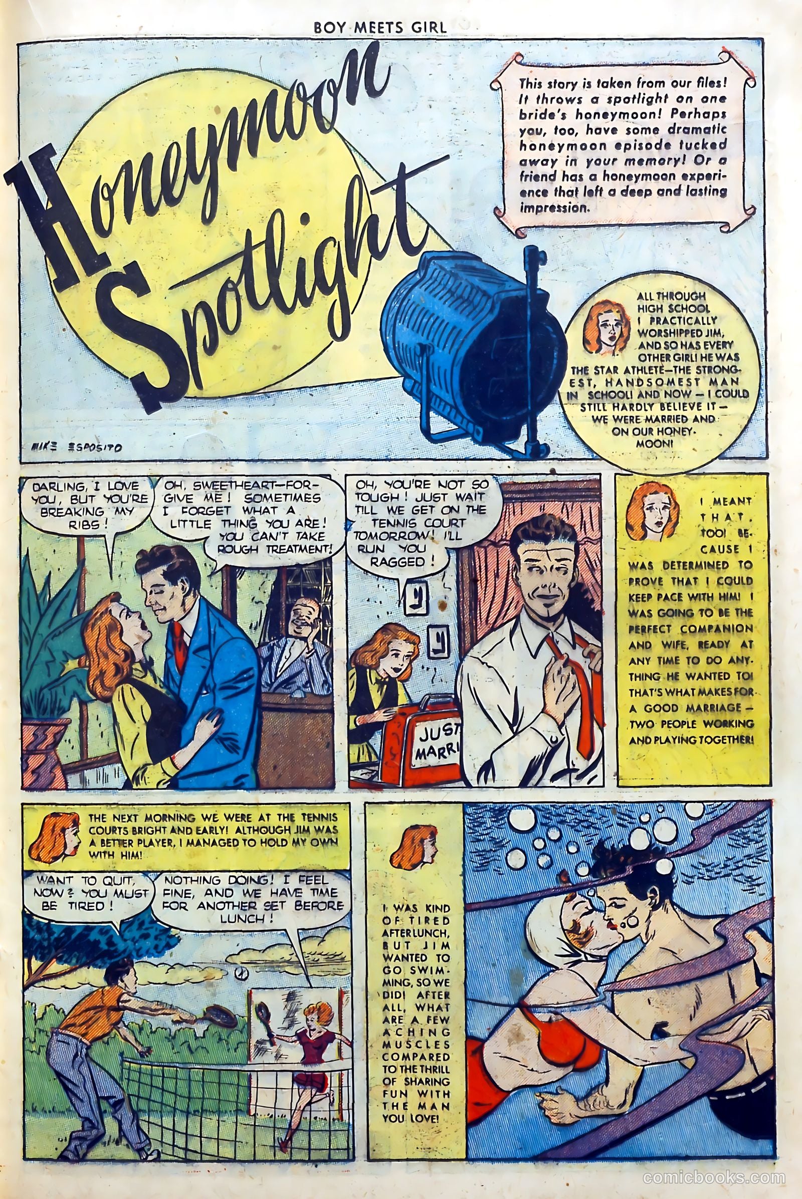 Boy Meets Girl #5 (1950) — page 35 of 52