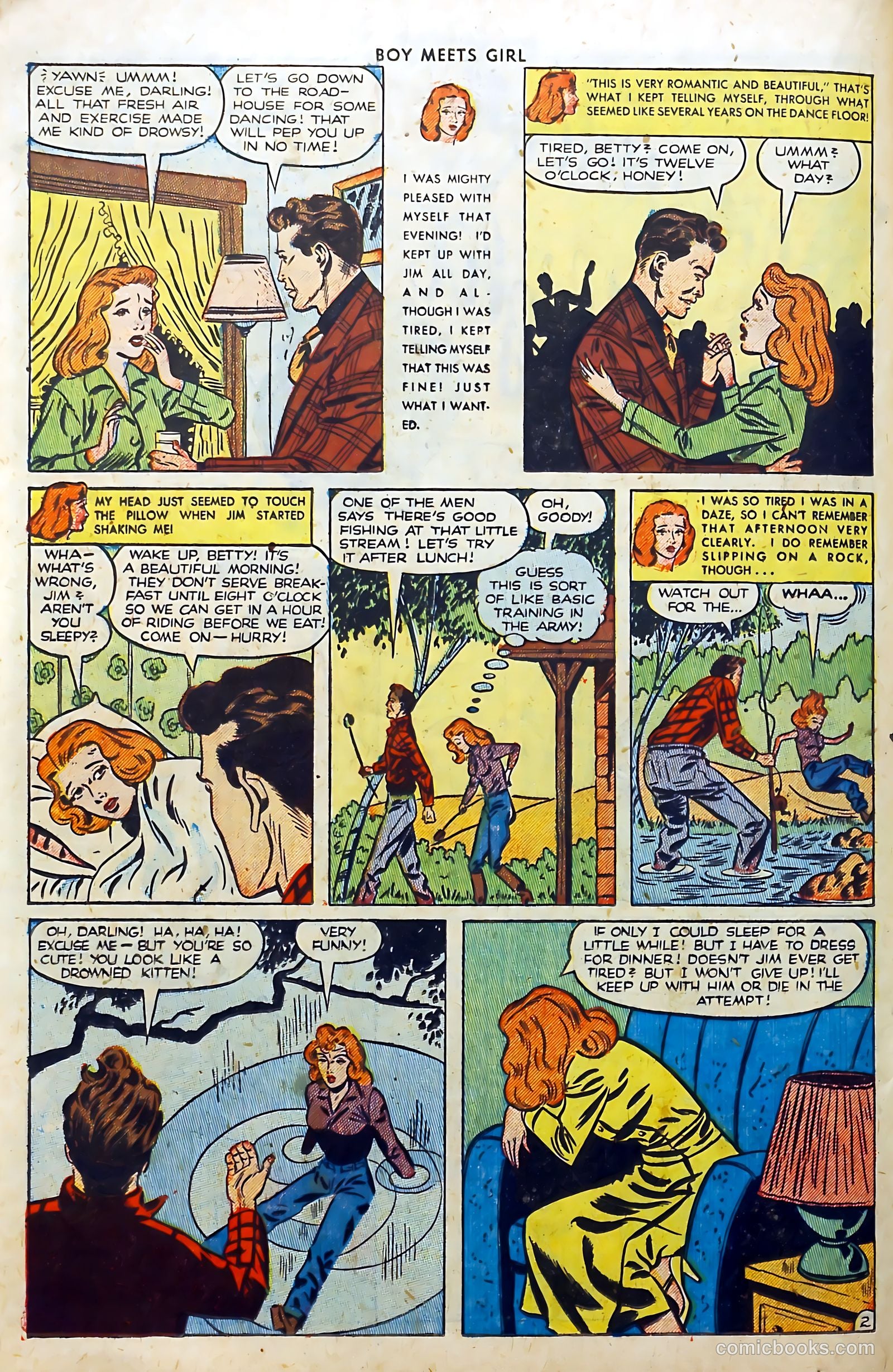 Boy Meets Girl #5 (1950) — page 36 of 52