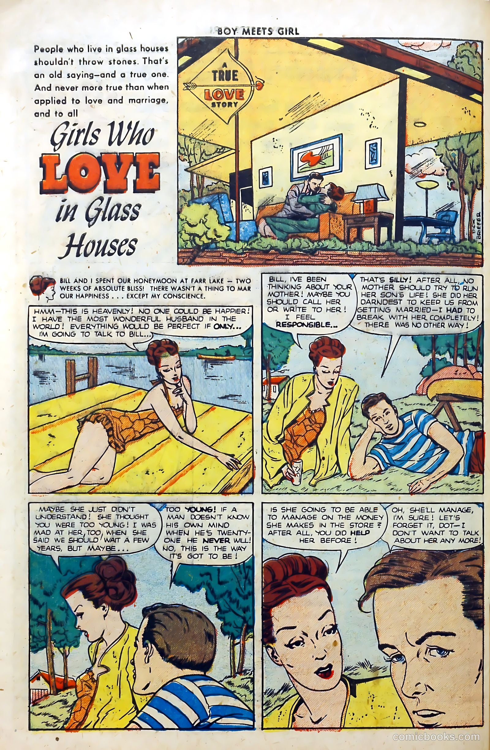 Boy Meets Girl #5 (1950) — page 42 of 52
