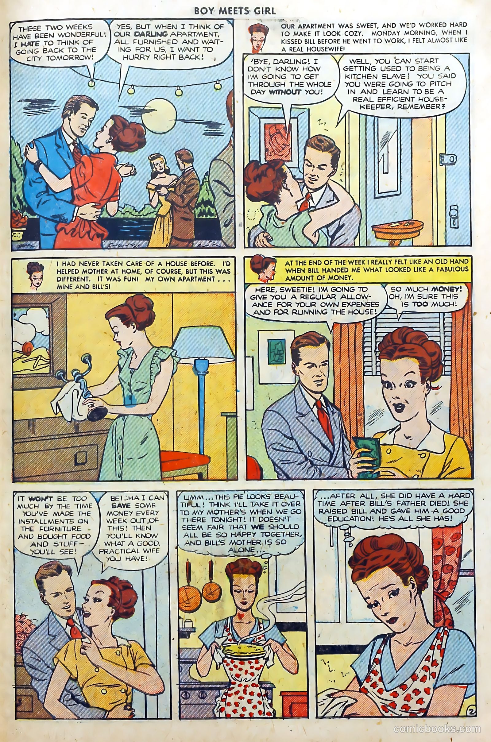 Boy Meets Girl #5 (1950) — page 43 of 52