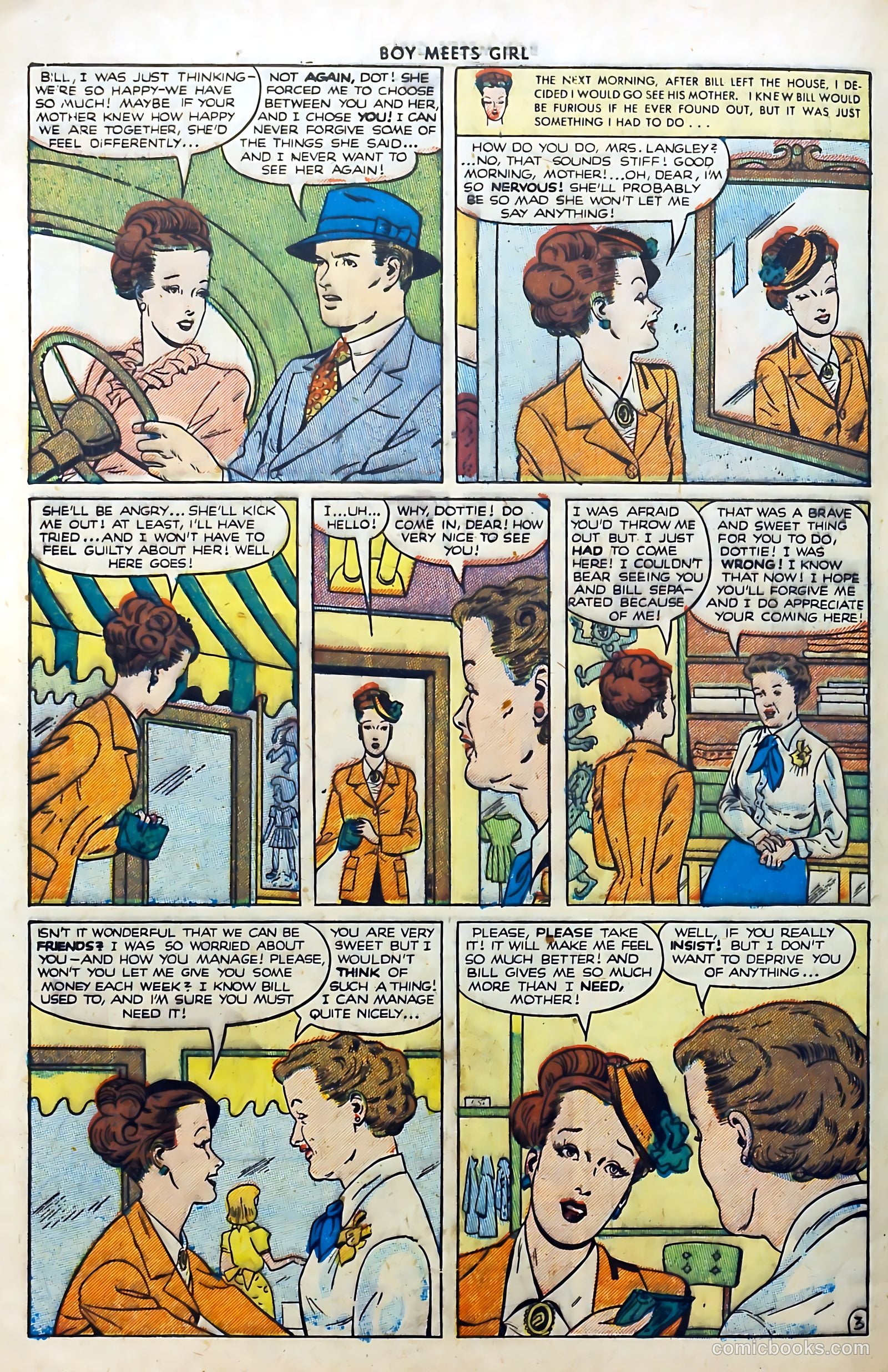 Boy Meets Girl #5 (1950) — page 44 of 52
