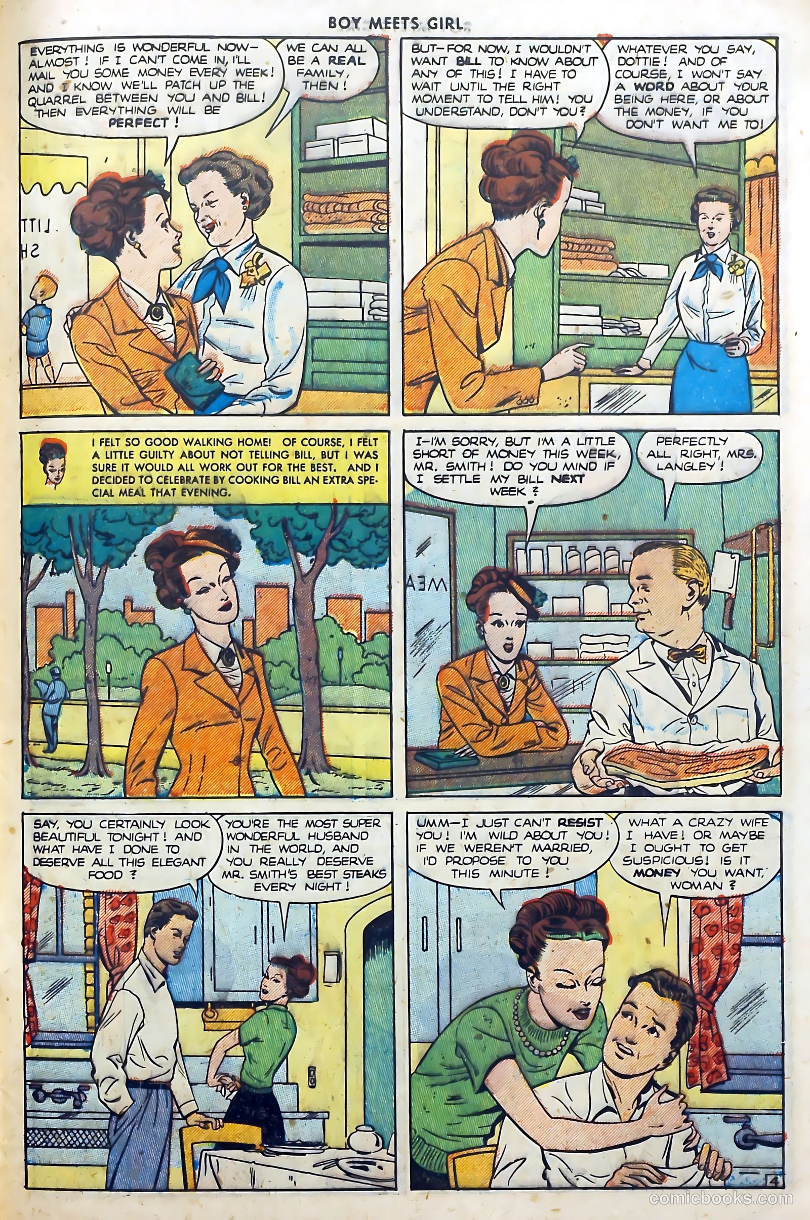 Boy Meets Girl #5 (1950) — page 45 of 52