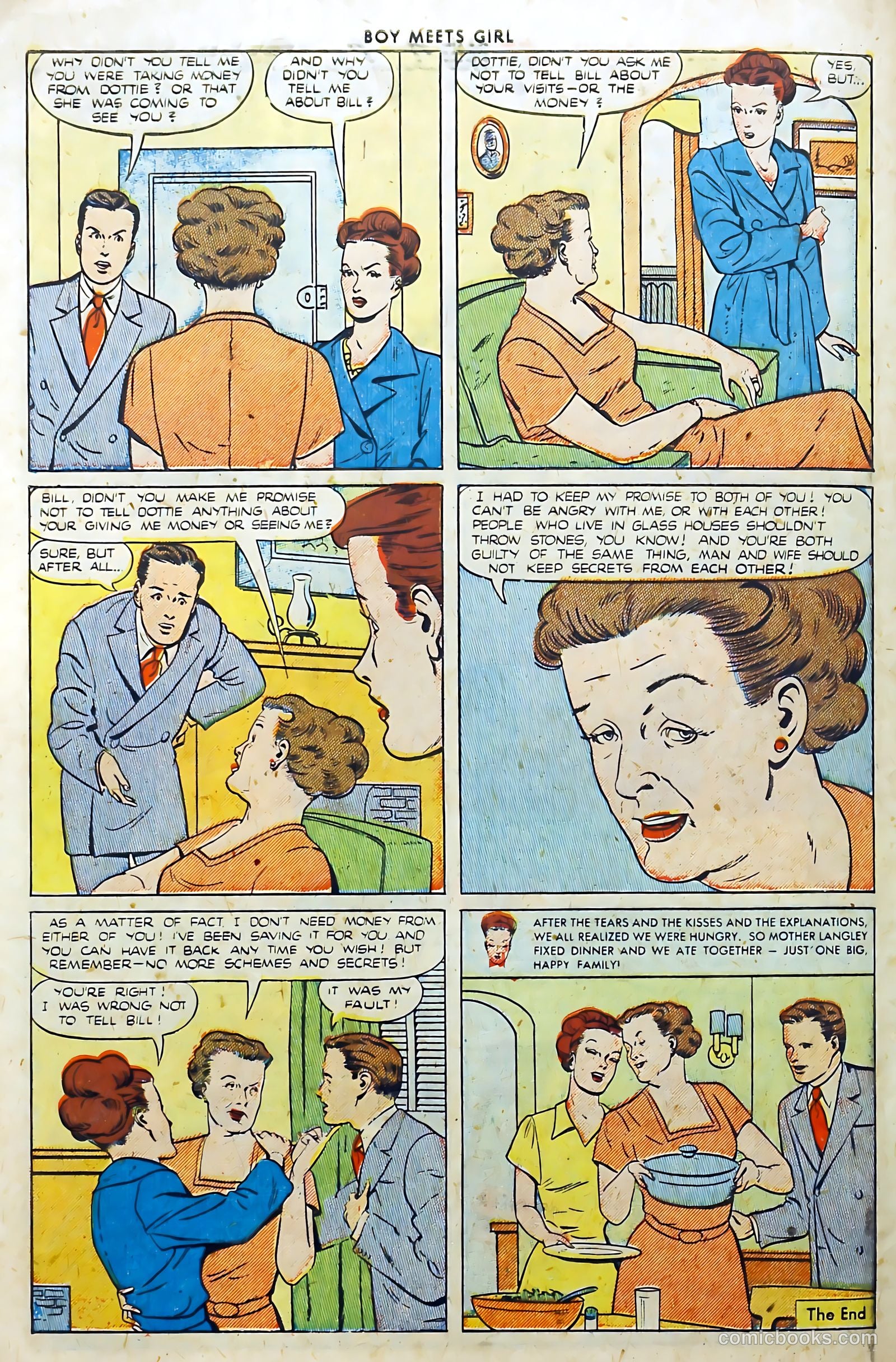Boy Meets Girl #5 (1950) — page 48 of 52