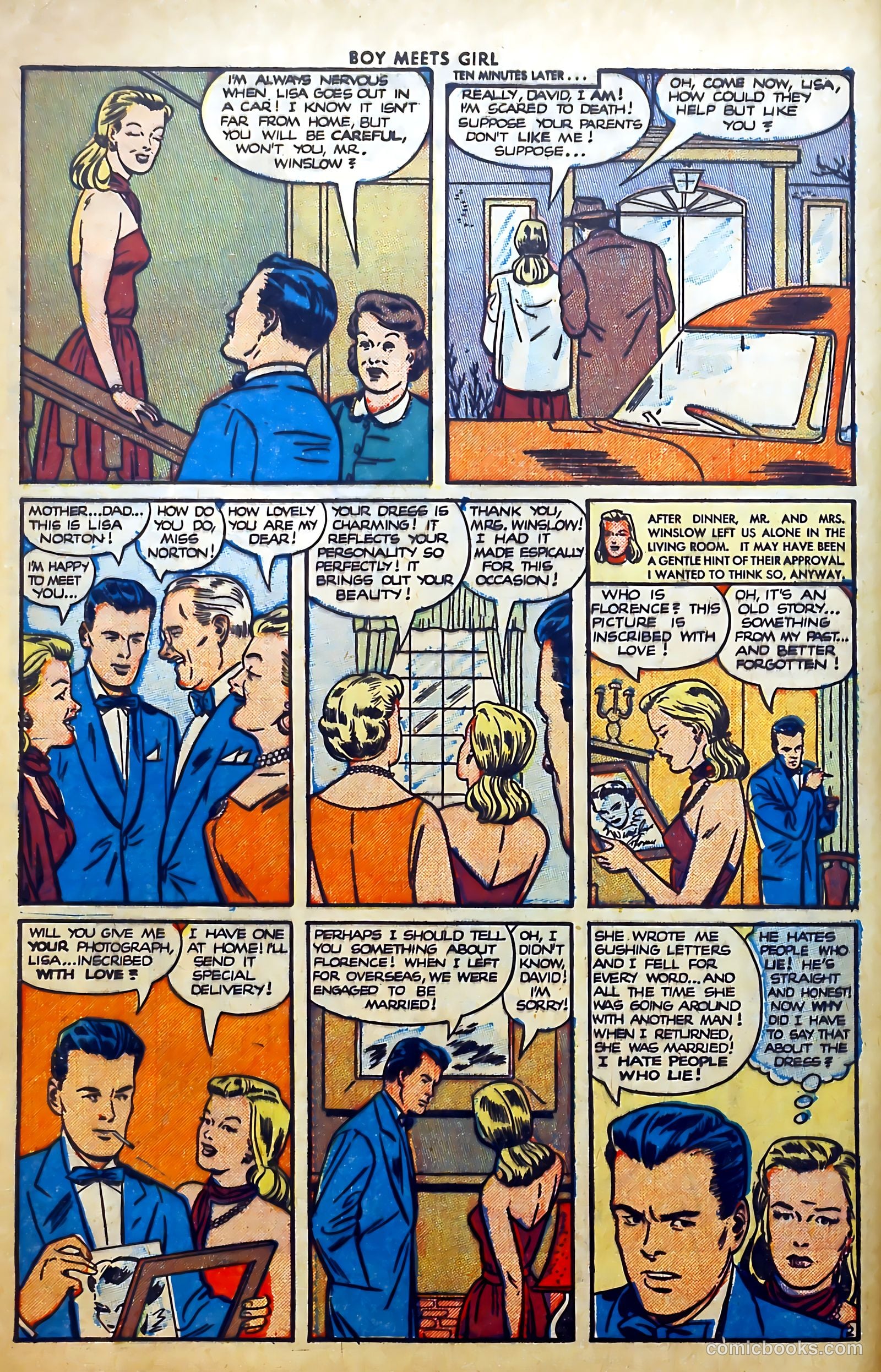 Boy Meets Girl #6 (1950) — page 4 of 52