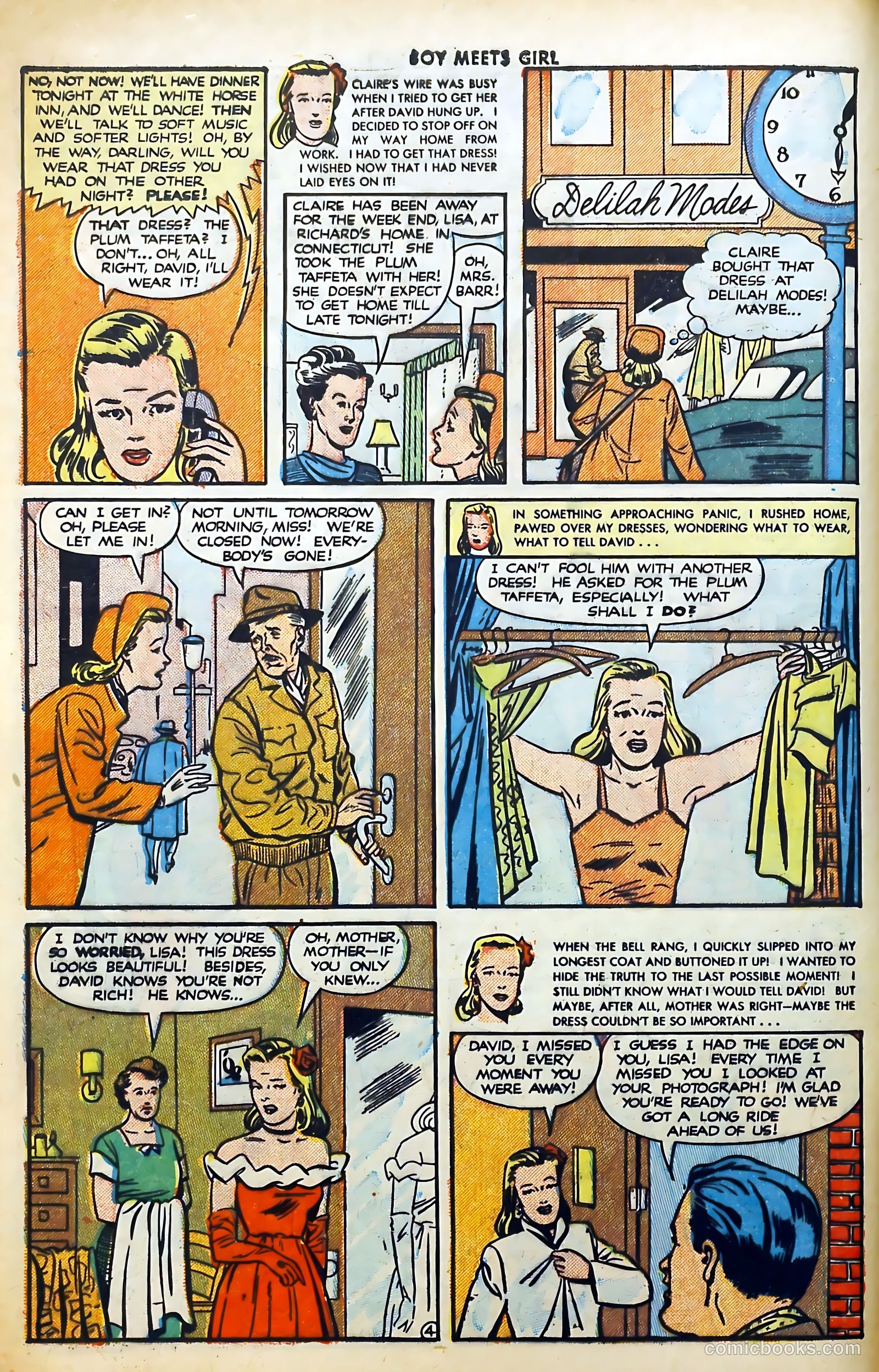 Boy Meets Girl #6 (1950) — page 6 of 52