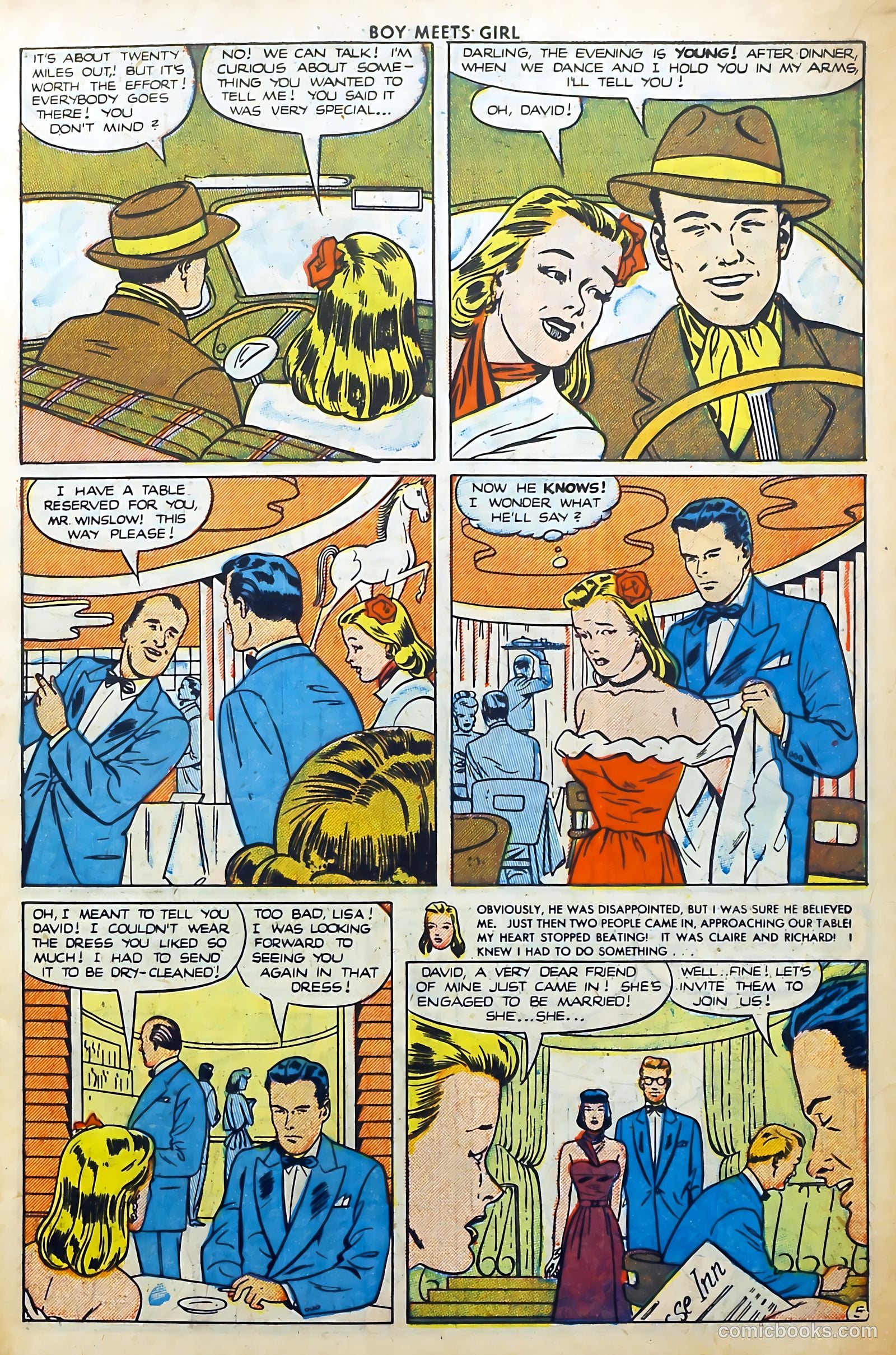 Boy Meets Girl #6 (1950) — page 7 of 52