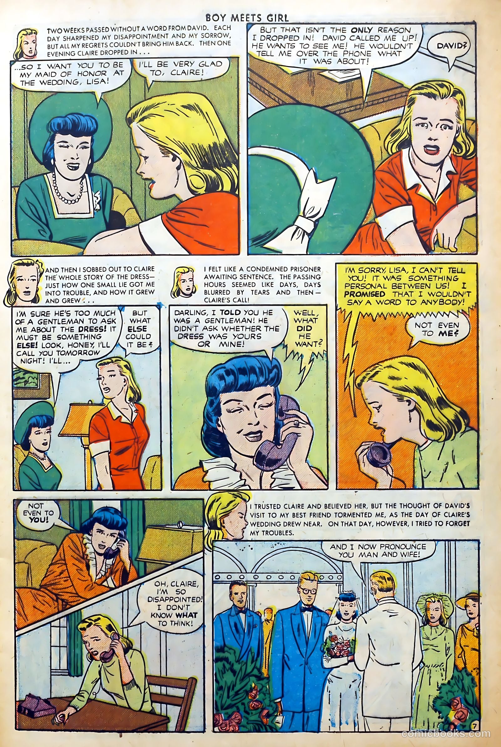 Boy Meets Girl #6 (1950) — page 9 of 52