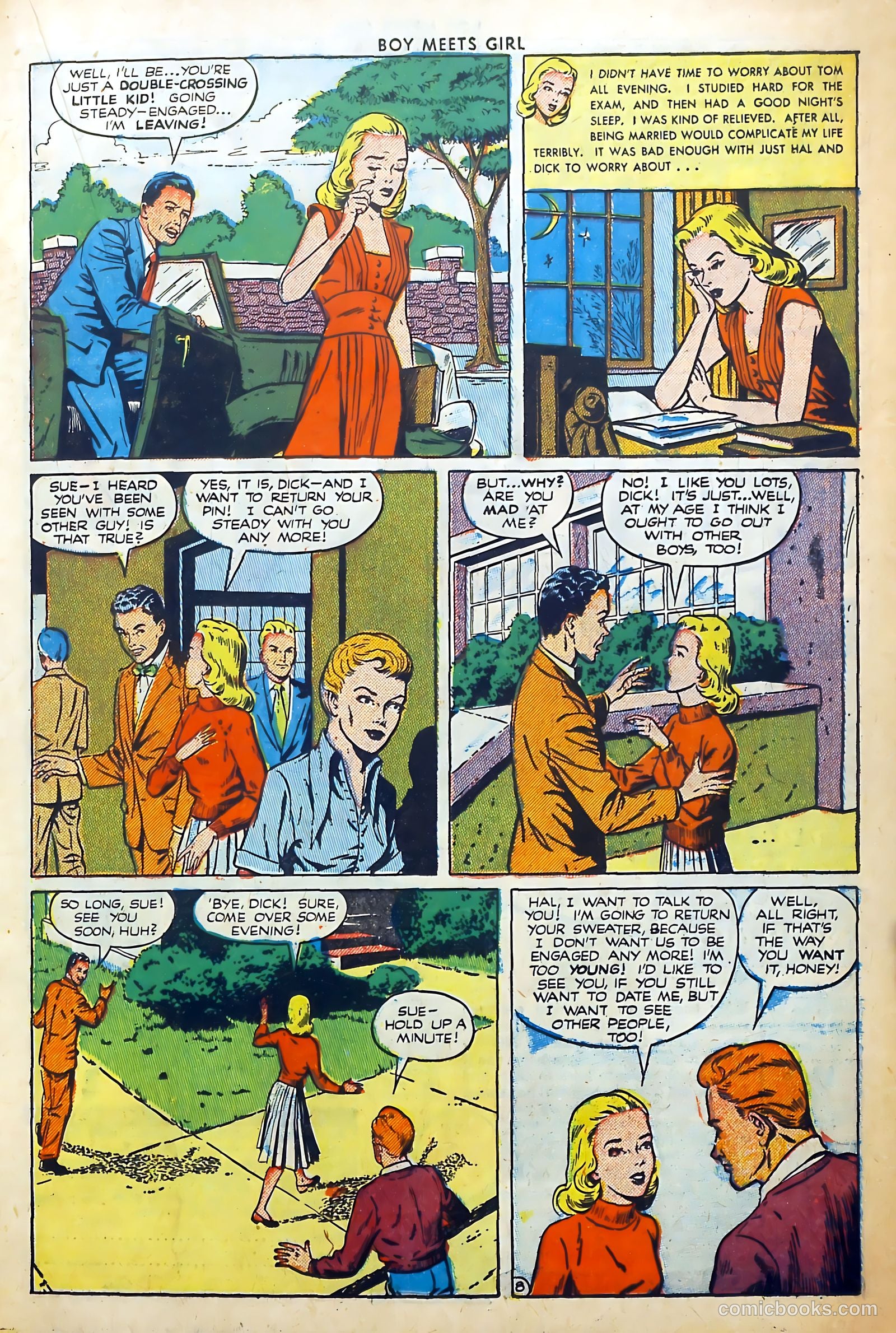 Boy Meets Girl #6 (1950) — page 19 of 52