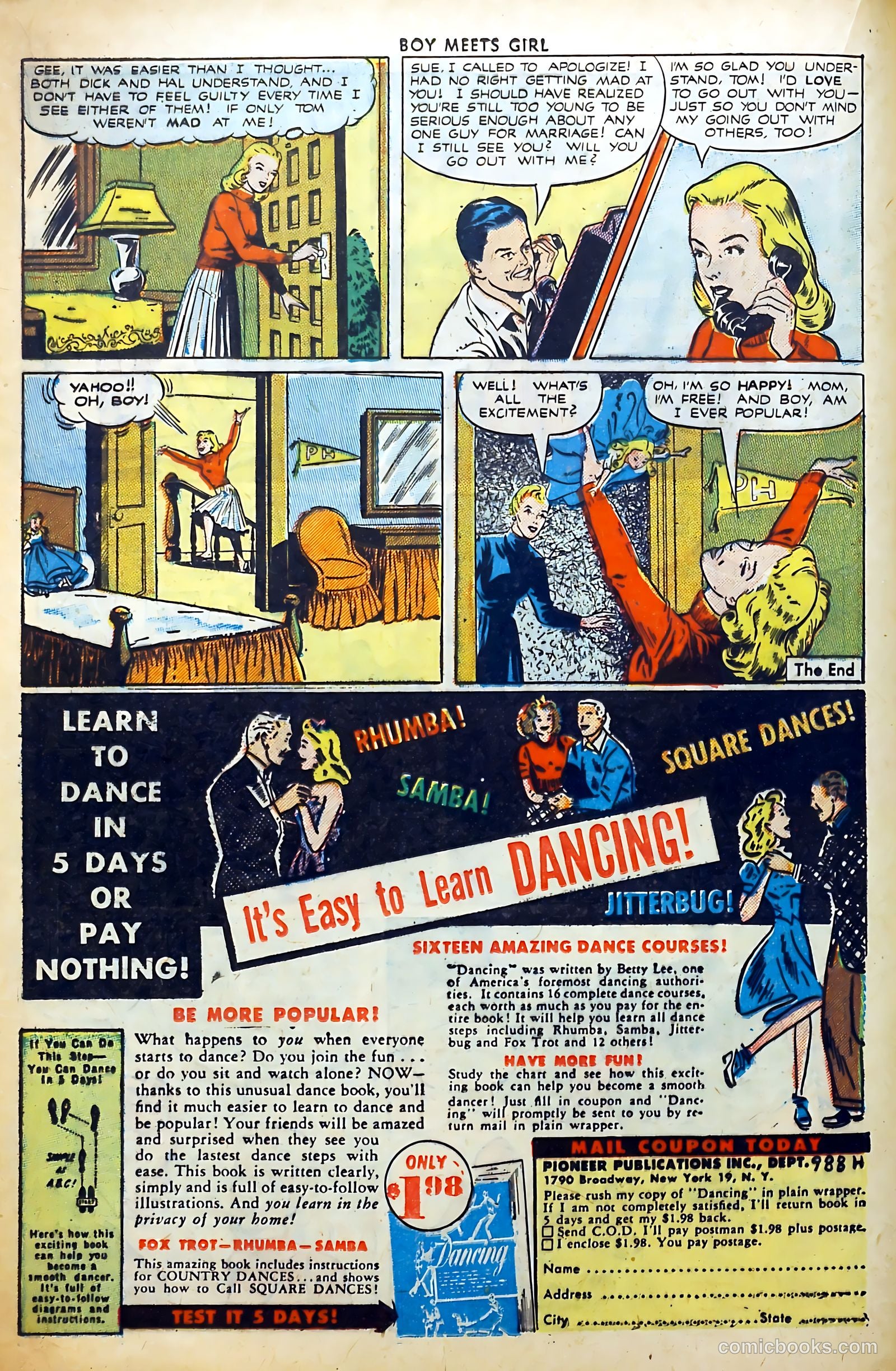 Boy Meets Girl #6 (1950) — page 20 of 52