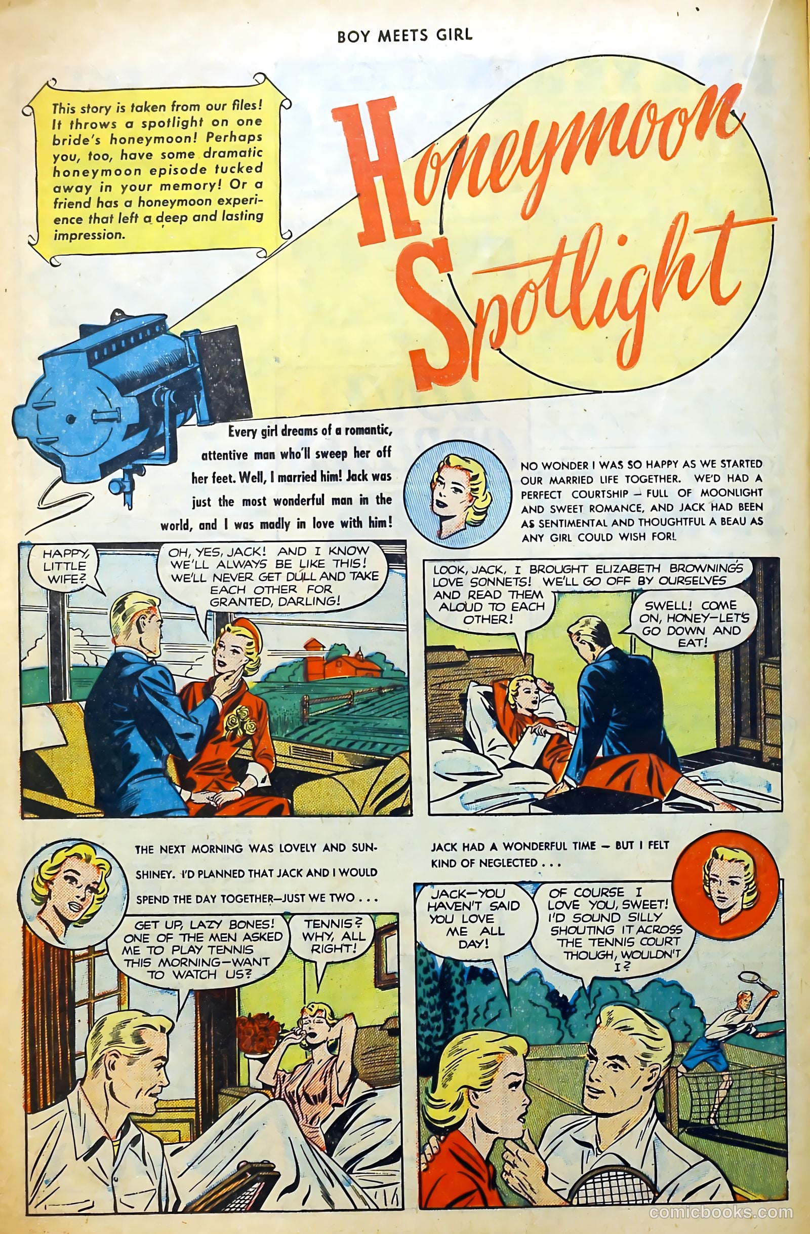Boy Meets Girl #6 (1950) — page 24 of 52