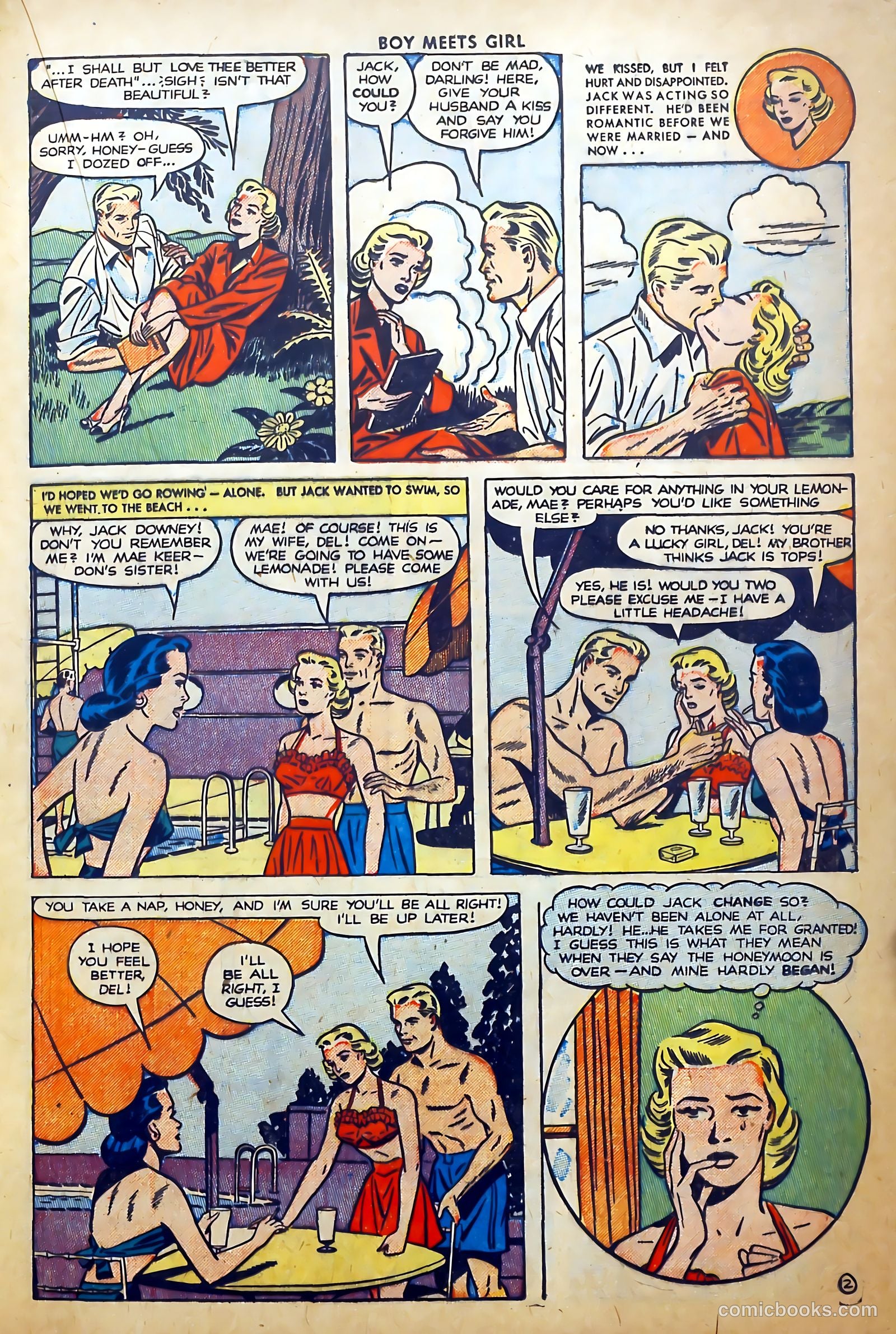 Boy Meets Girl #6 (1950) — page 25 of 52
