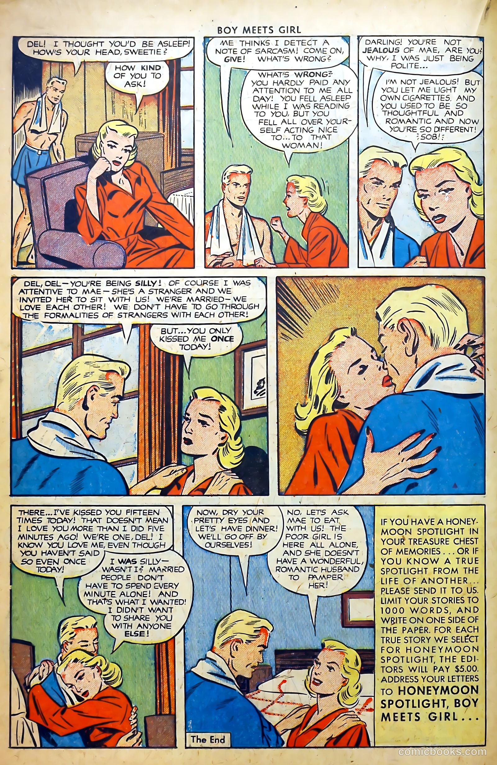 Boy Meets Girl #6 (1950) — page 26 of 52