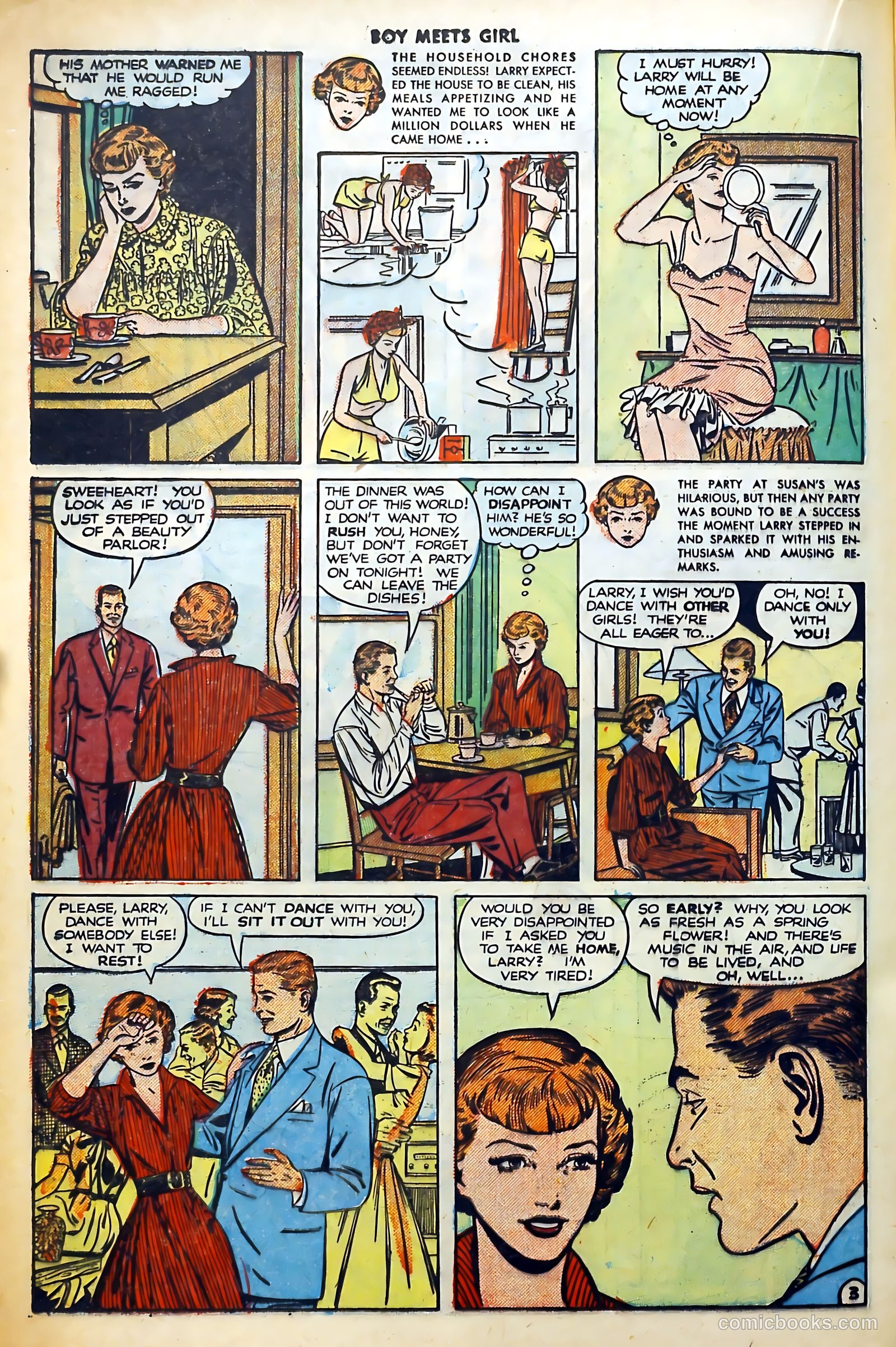 Boy Meets Girl #6 (1950) — page 30 of 52