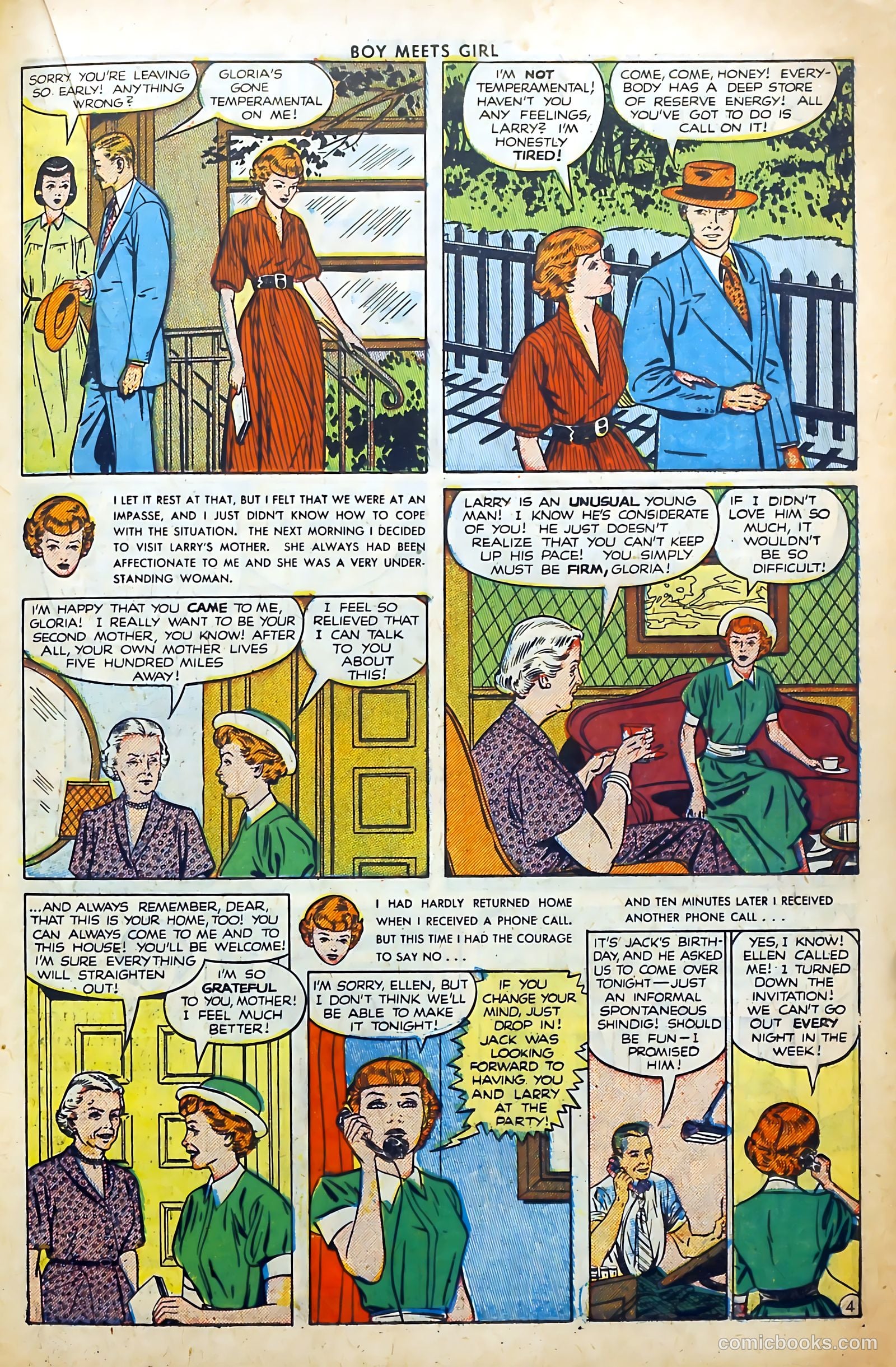 Boy Meets Girl #6 (1950) — page 31 of 52