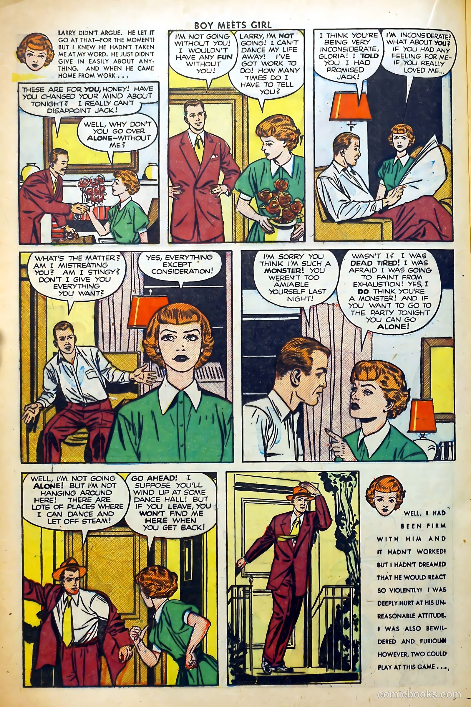 Boy Meets Girl #6 (1950) — page 32 of 52