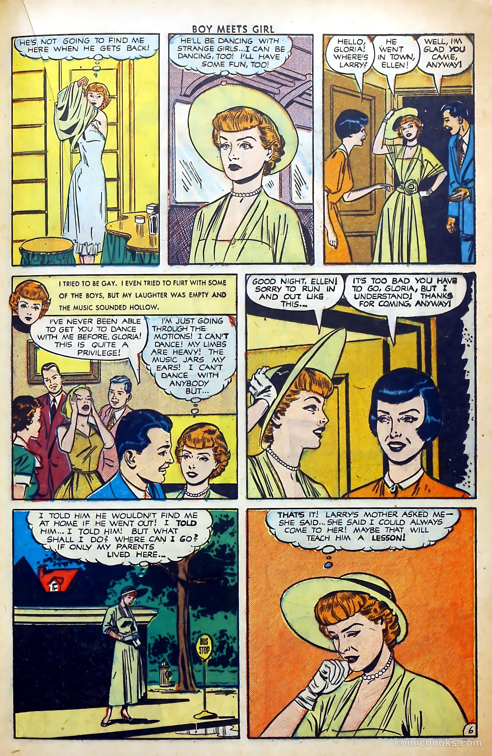 Boy Meets Girl #6 (1950) — page 33 of 52