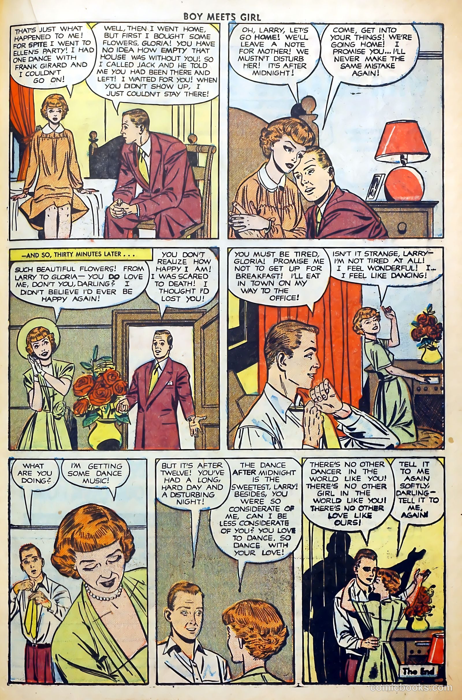 Boy Meets Girl #6 (1950) — page 35 of 52
