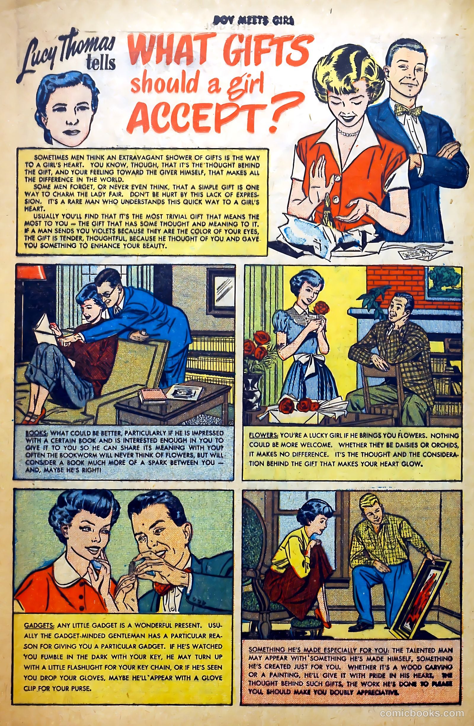 Boy Meets Girl #6 (1950) — page 40 of 52