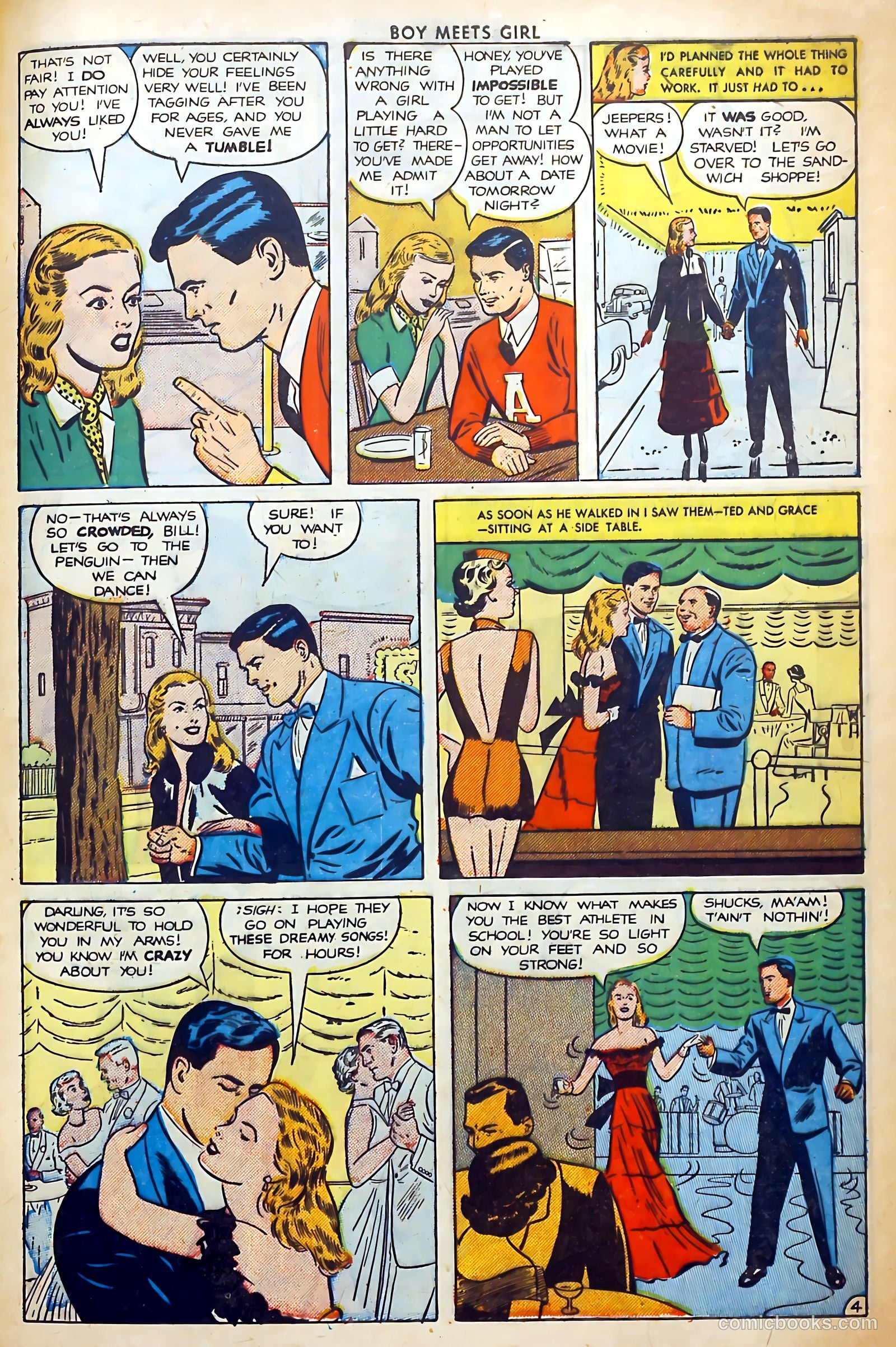Boy Meets Girl #6 (1950) — page 45 of 52