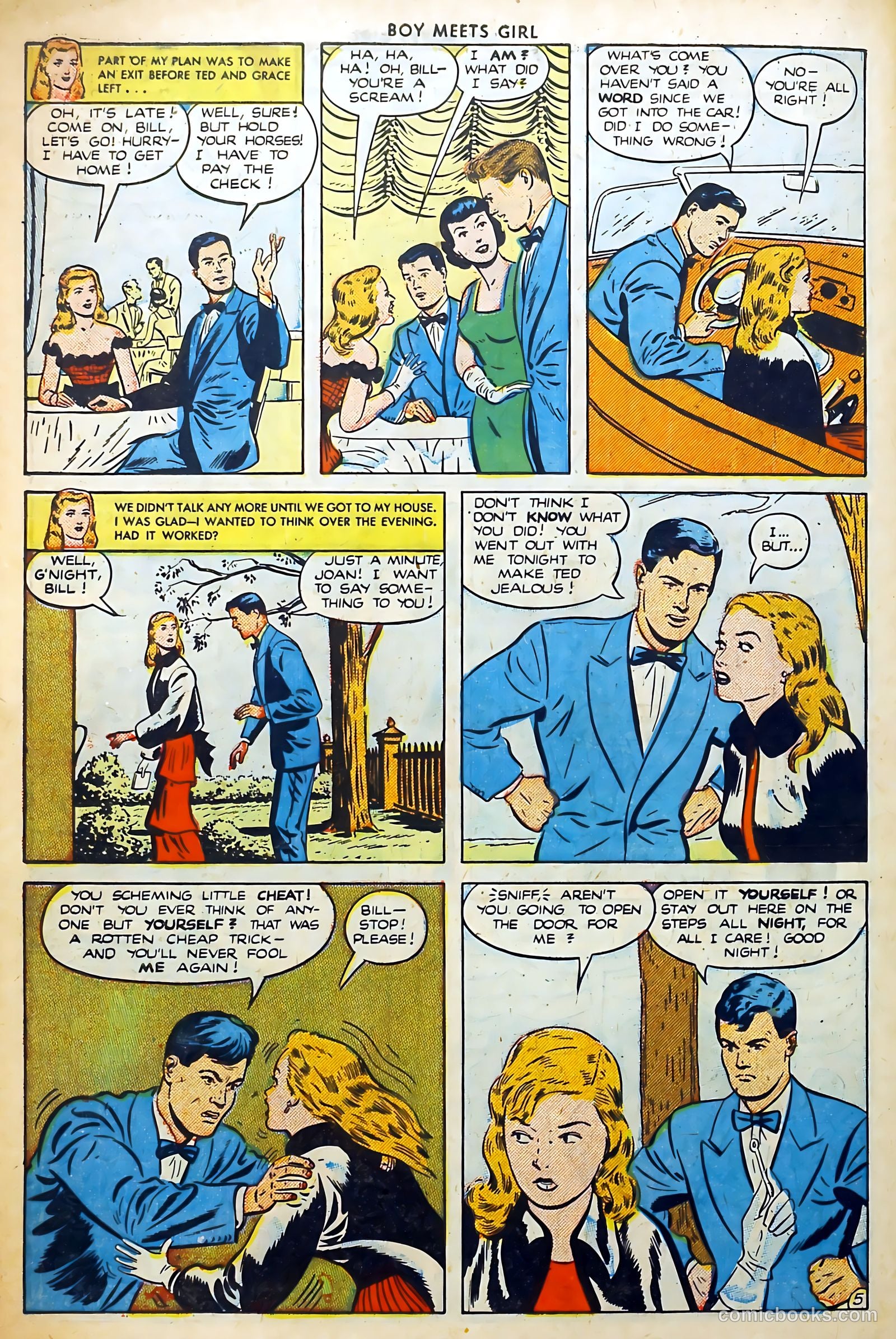 Boy Meets Girl #6 (1950) — page 46 of 52