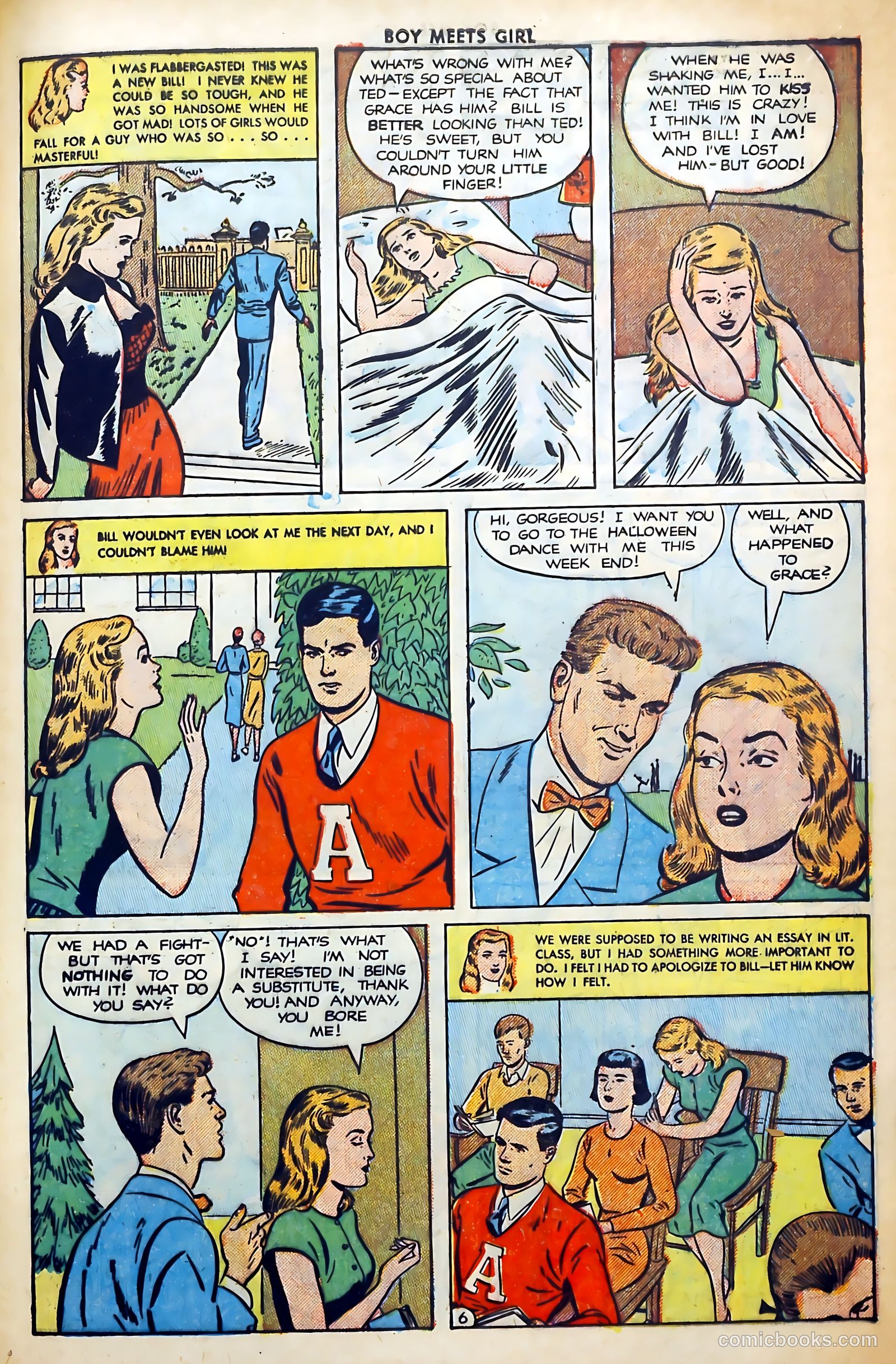 Boy Meets Girl #6 (1950) — page 47 of 52