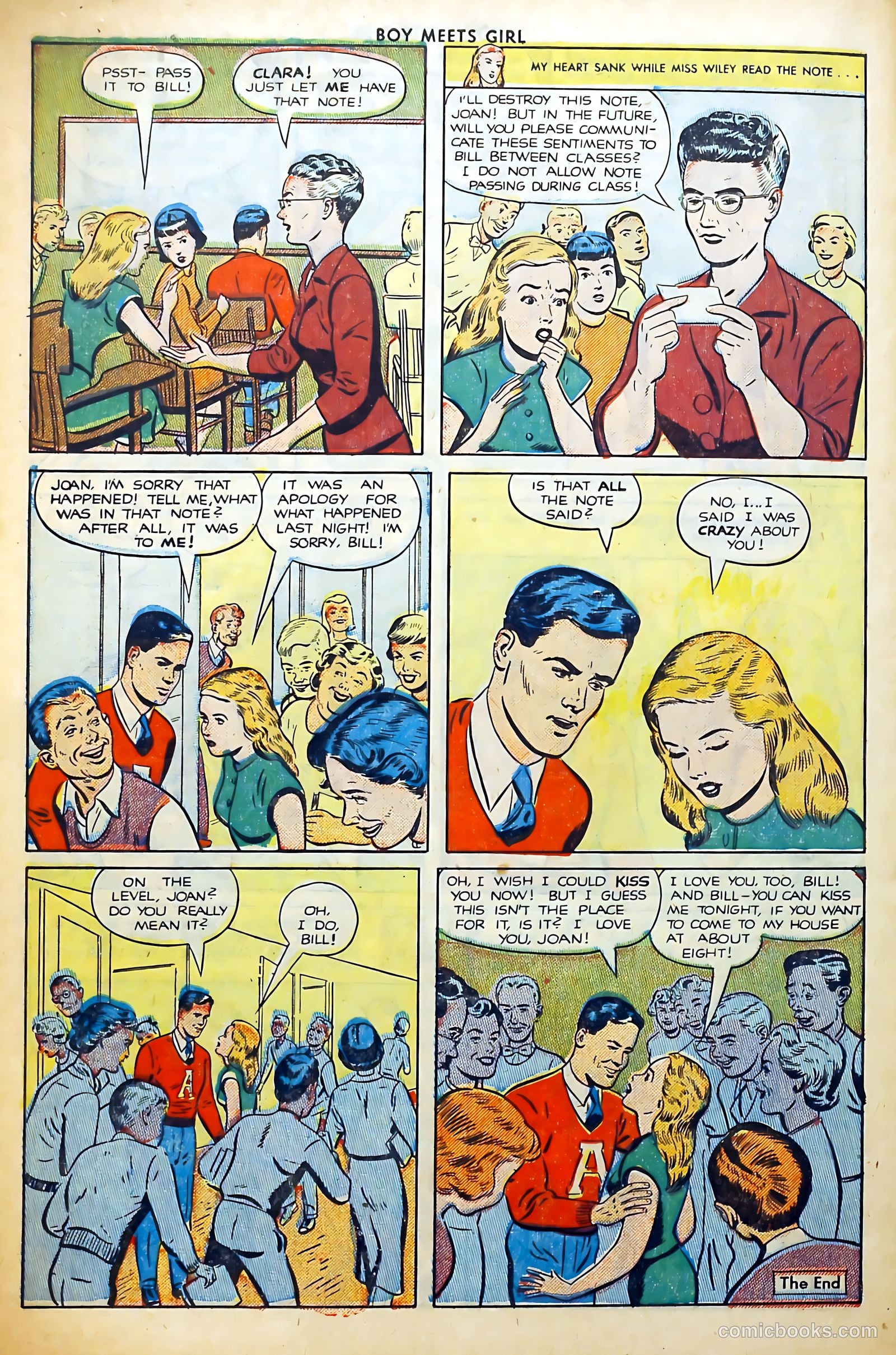 Boy Meets Girl #6 (1950) — page 48 of 52