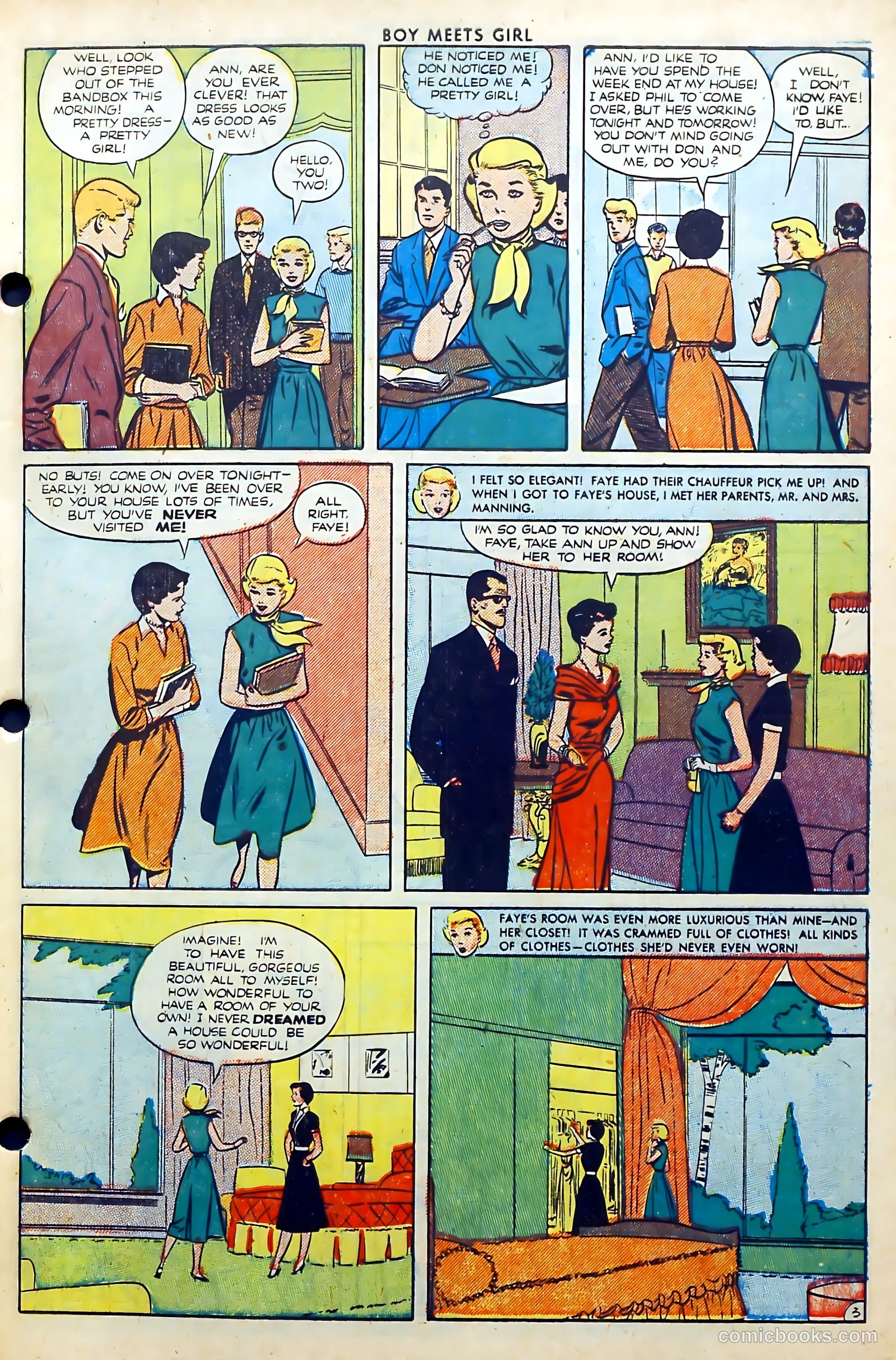 Boy Meets Girl #7 (1951) — page 5 of 52