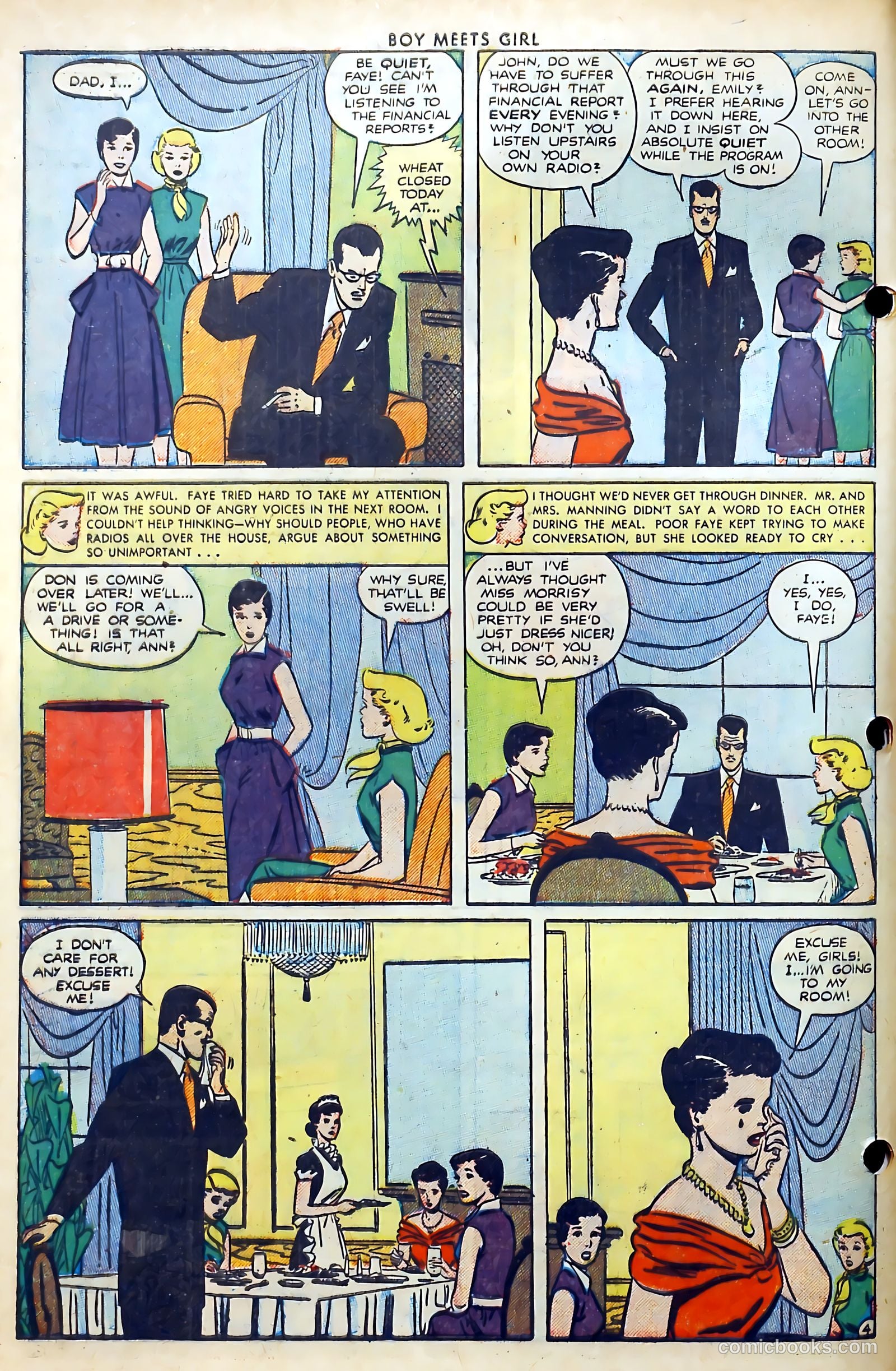 Boy Meets Girl #7 (1951) — page 6 of 52