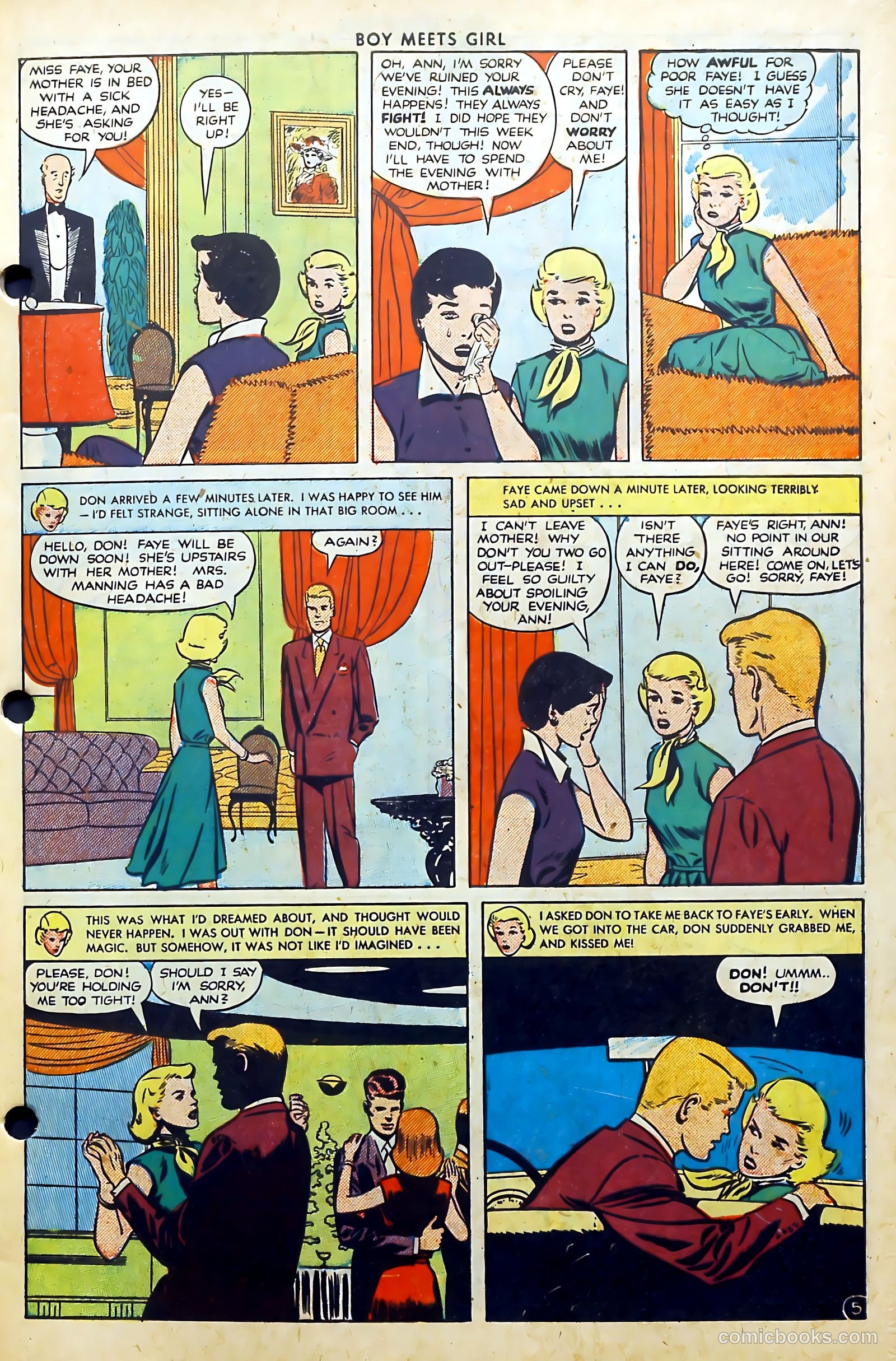 Boy Meets Girl #7 (1951) — page 7 of 52