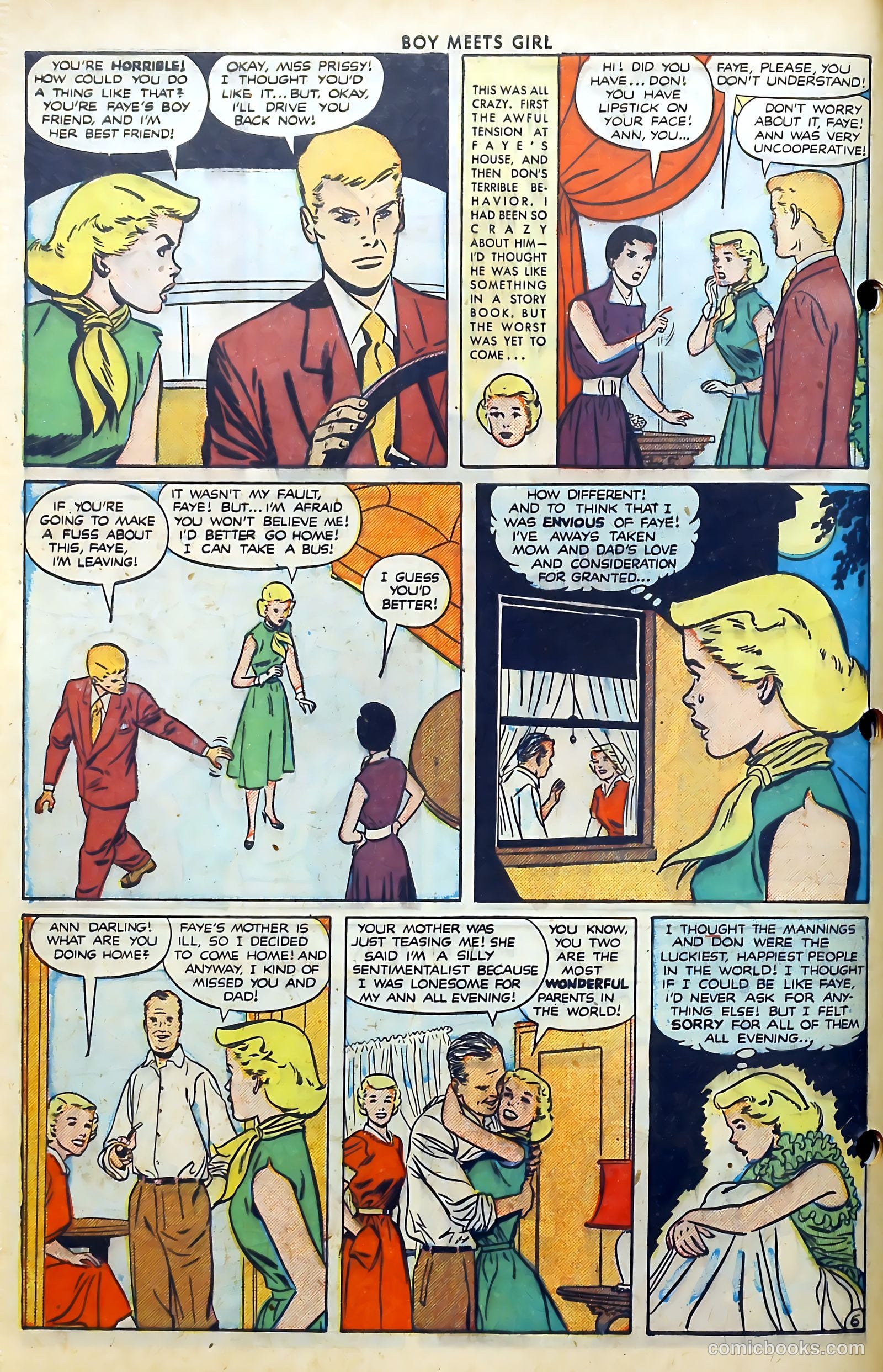 Boy Meets Girl #7 (1951) — page 8 of 52
