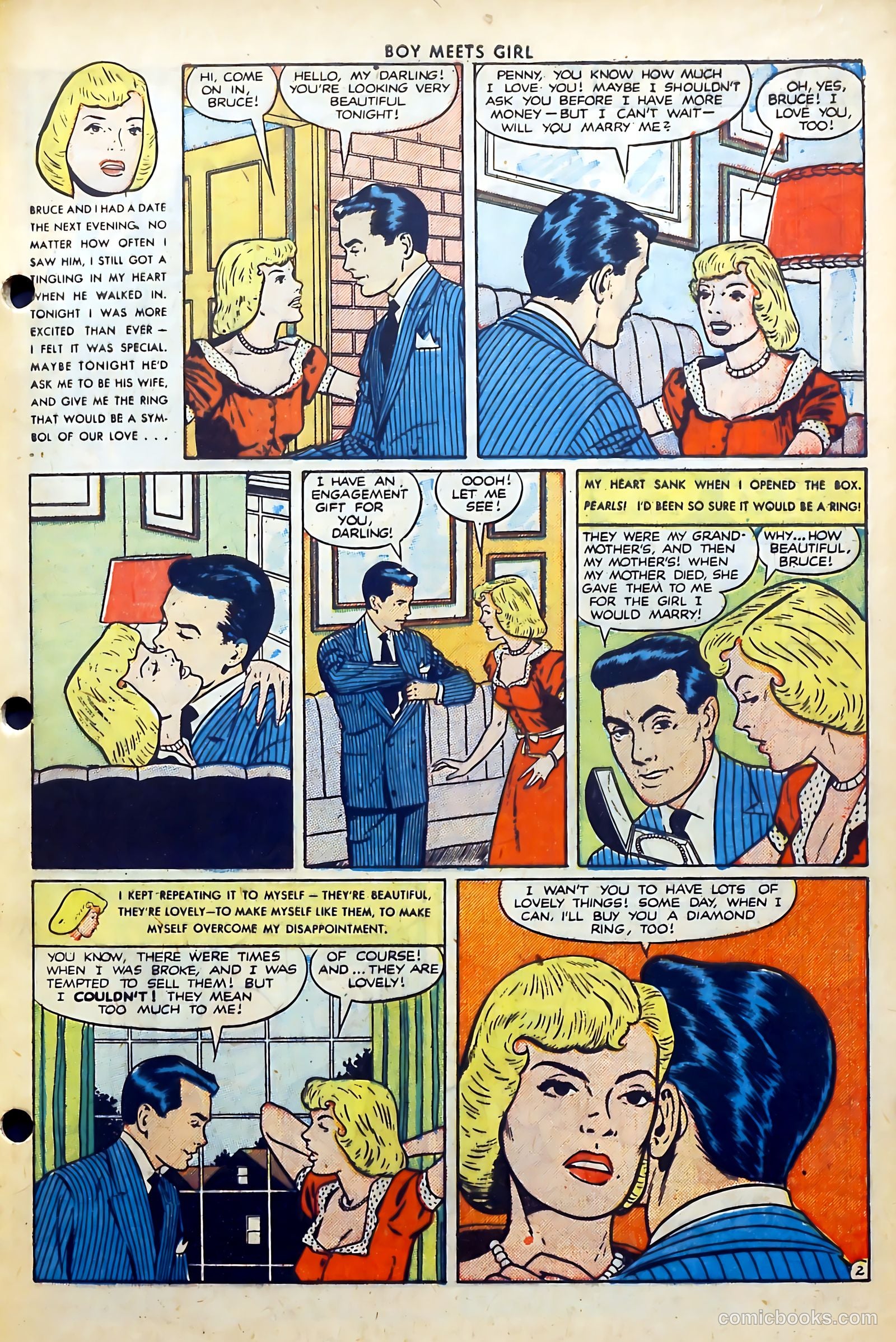 Boy Meets Girl #7 (1951) — page 13 of 52