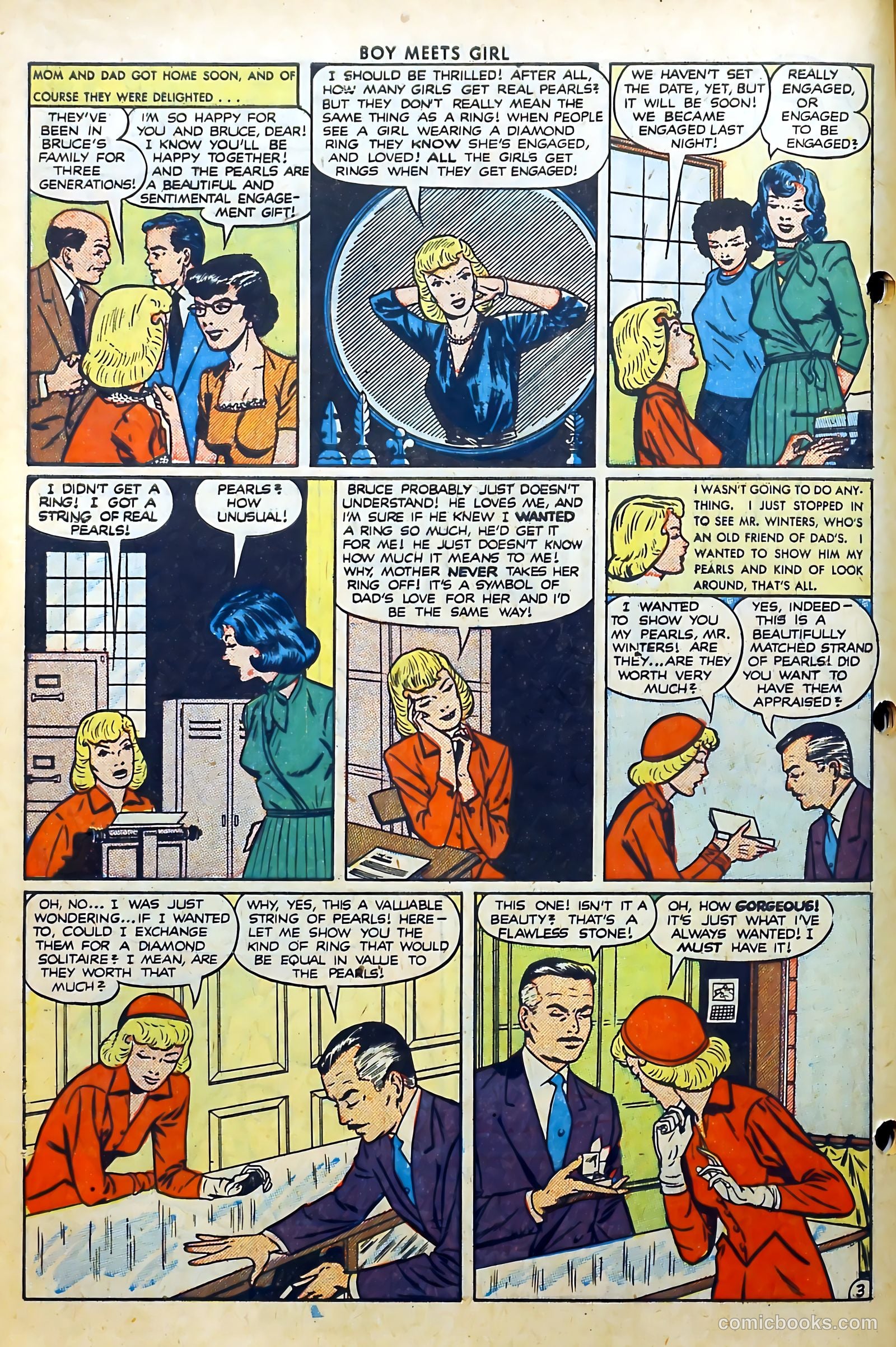 Boy Meets Girl #7 (1951) — page 14 of 52