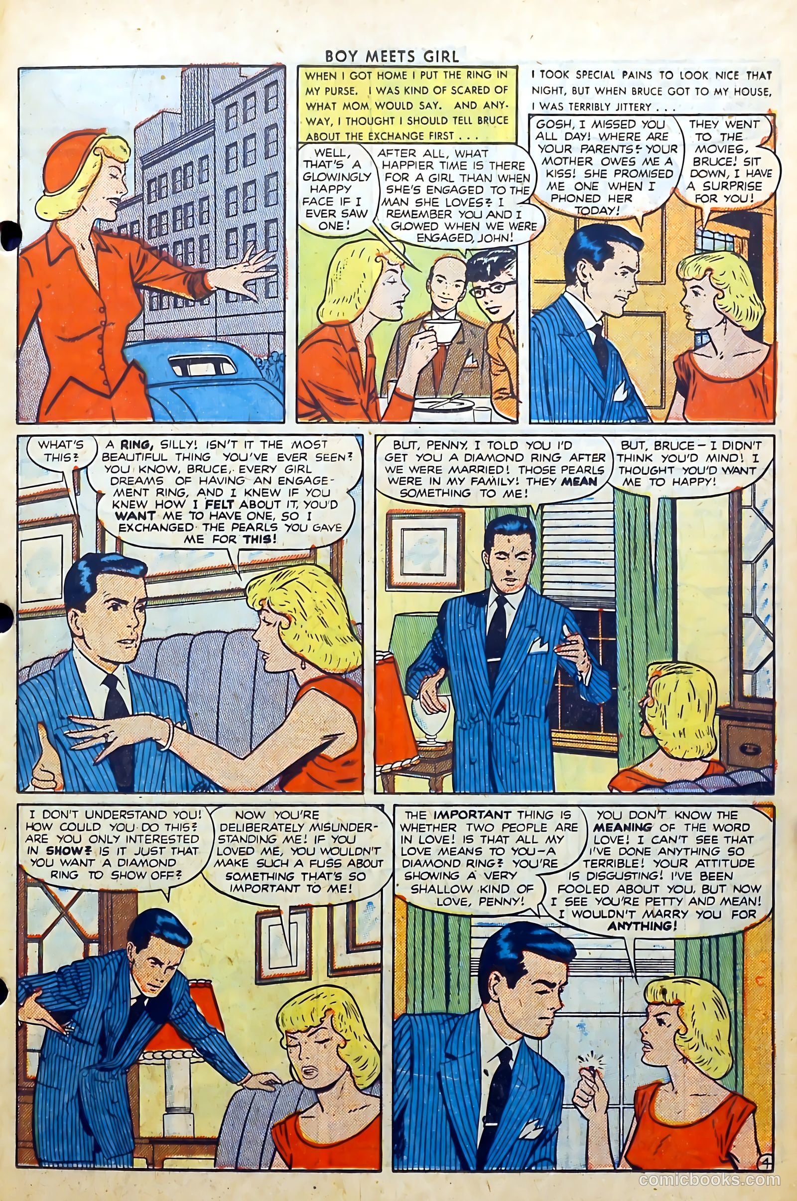 Boy Meets Girl #7 (1951) — page 15 of 52