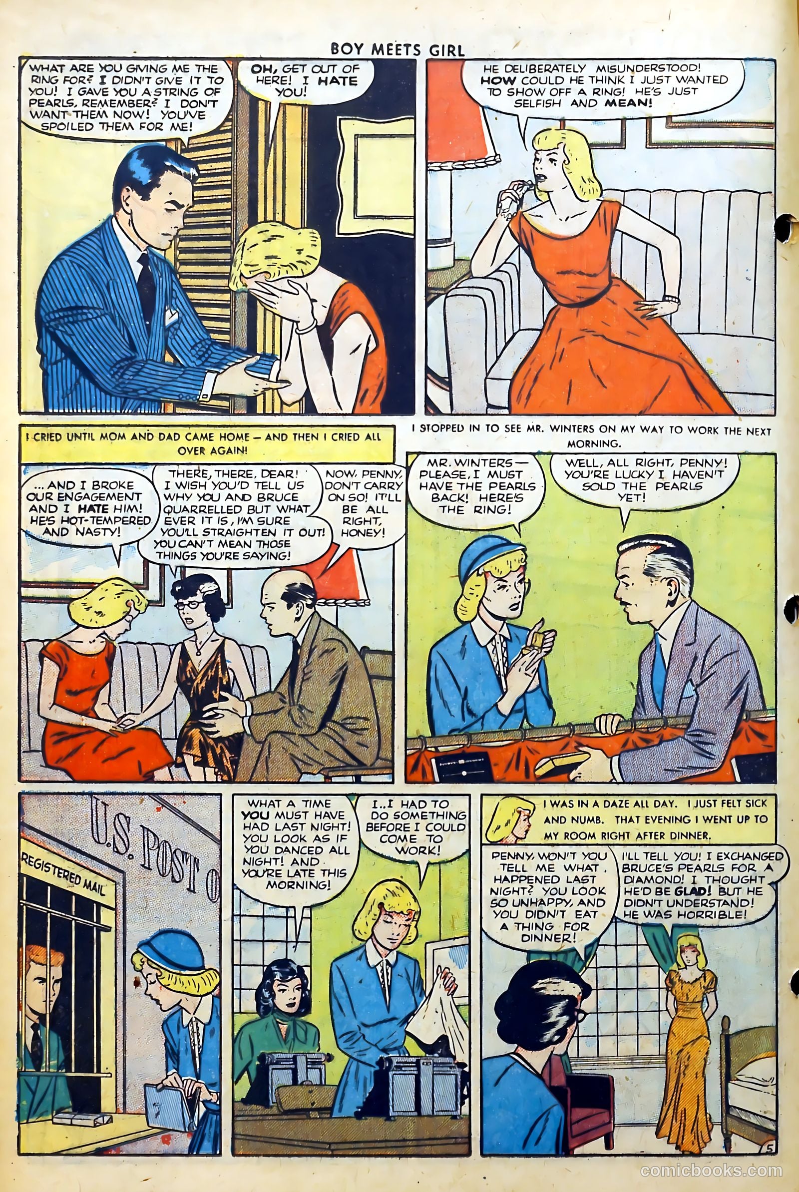Boy Meets Girl #7 (1951) — page 16 of 52
